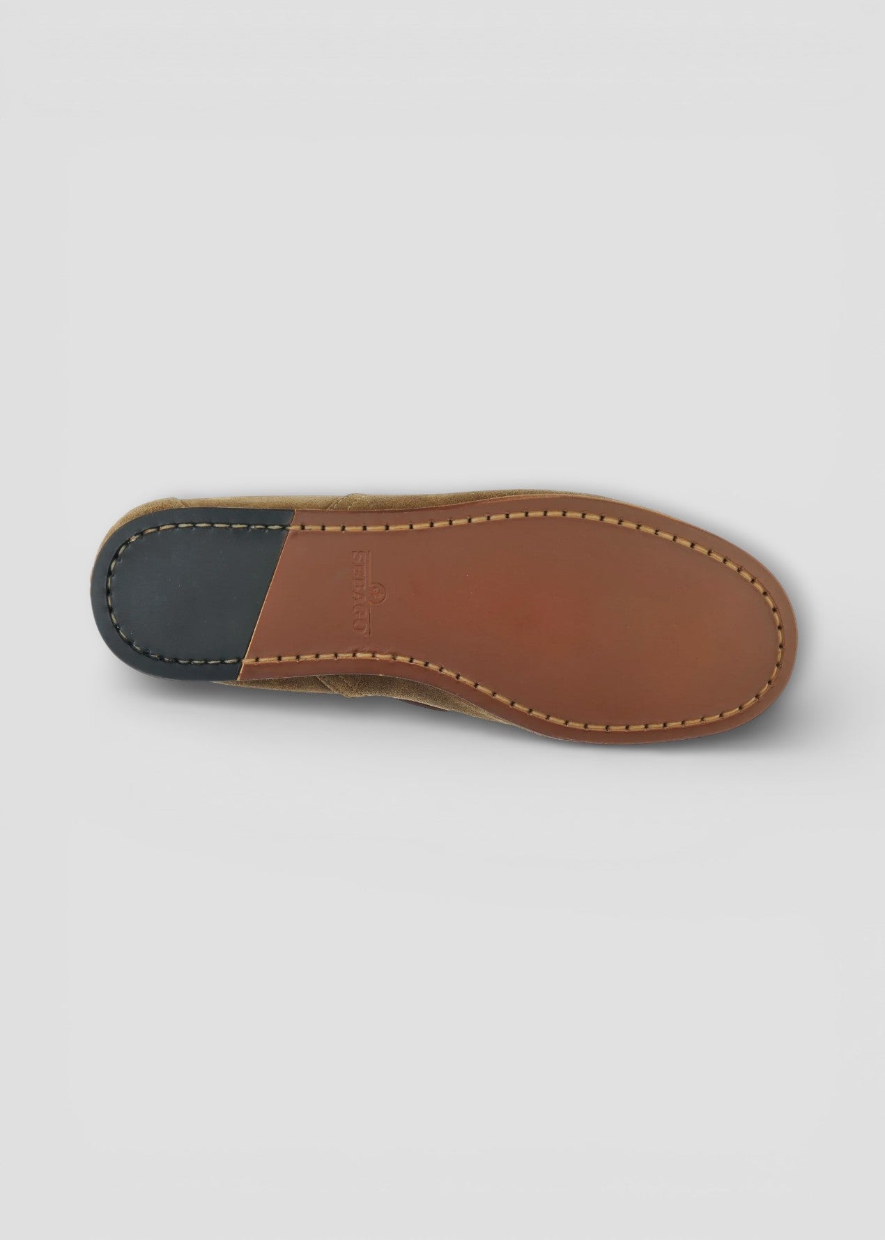 SS26-910 MOCASSINO OWEN DONNA COLORE BROWN TAUPE-BROWN