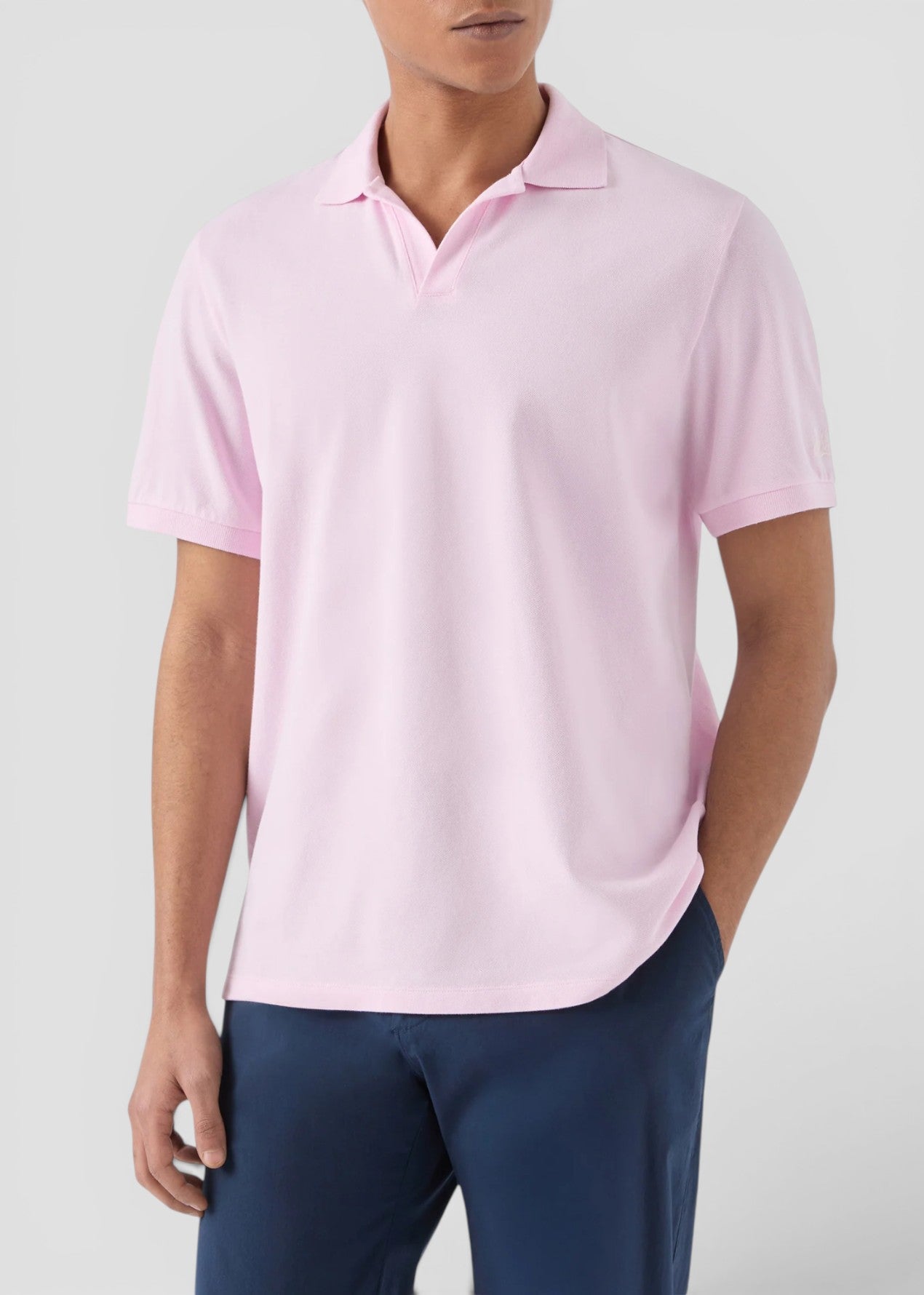 SS26-CHS0001 - 00131L POLO CHARLES - PIQUET 21 PINK