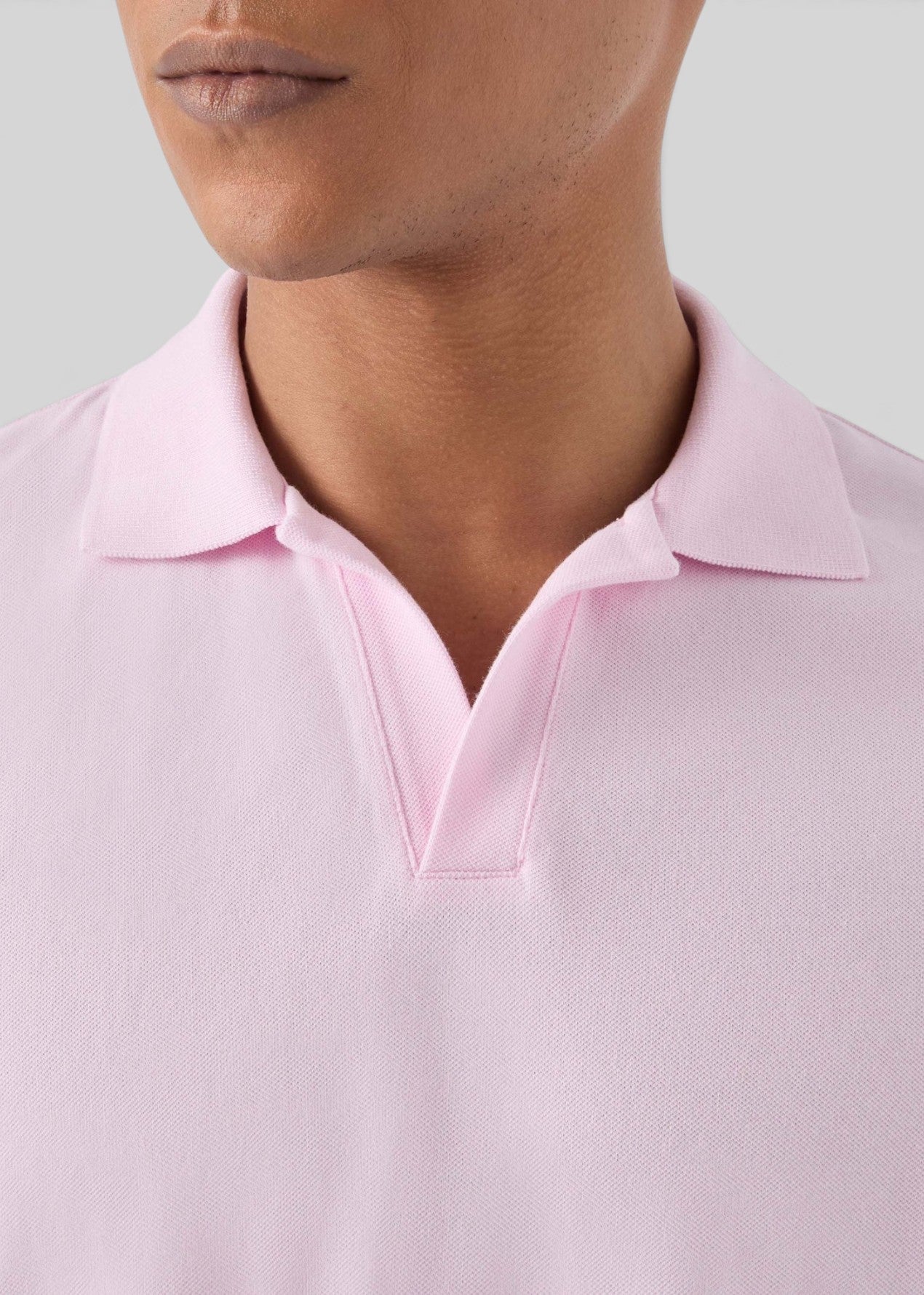 SS26-CHS0001 - 00131L POLO CHARLES - PIQUET 21 PINK