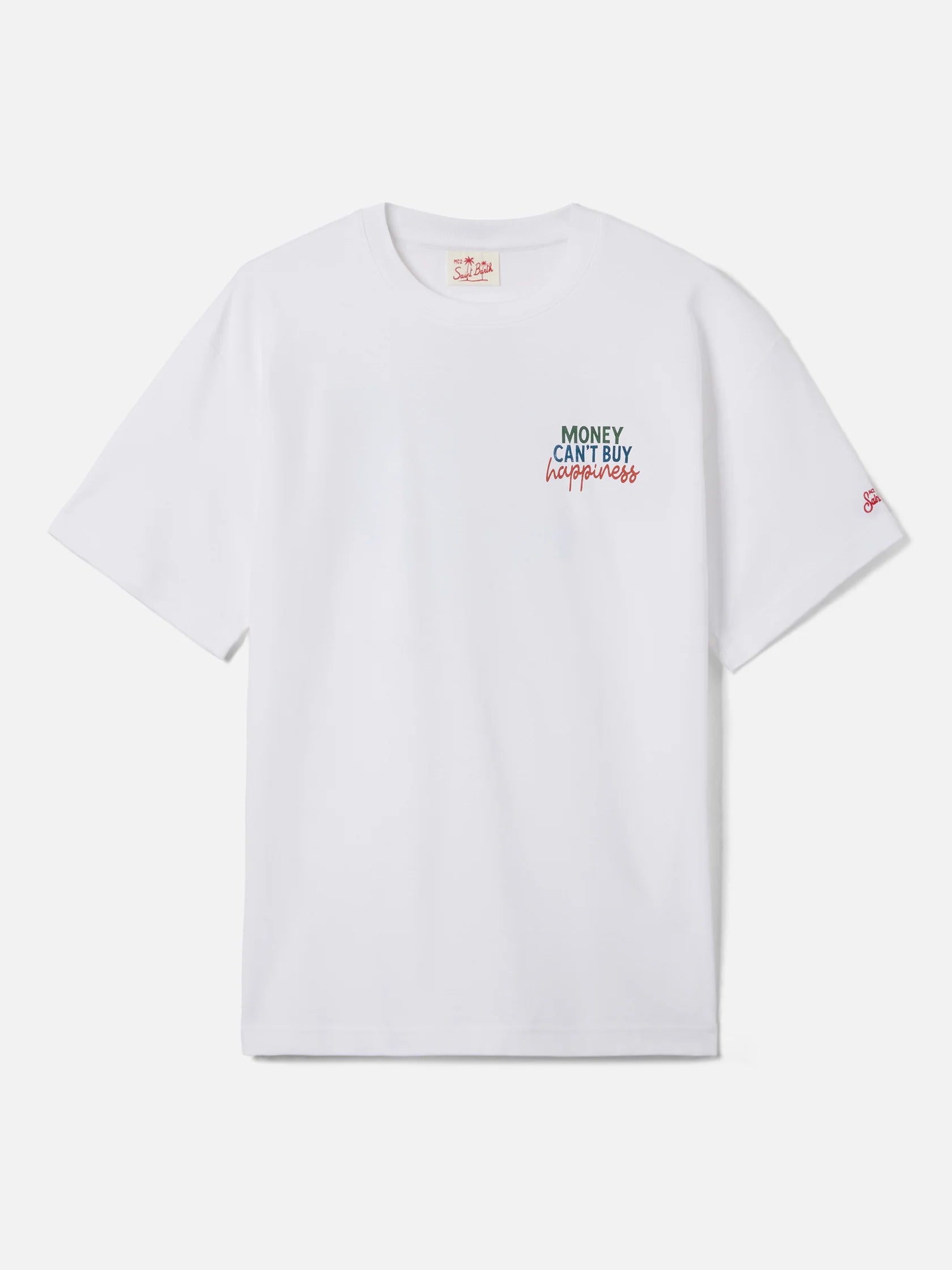SS26-DLR0001 - 01525L T-SHIRT DELMAR - MONEY HAPPINESS 01N