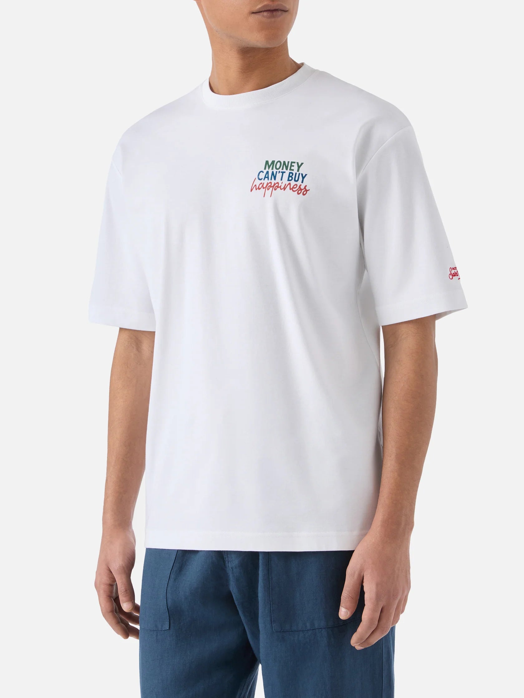 SS26-DLR0001 - 01525L T-SHIRT DELMAR - MONEY HAPPINESS 01N