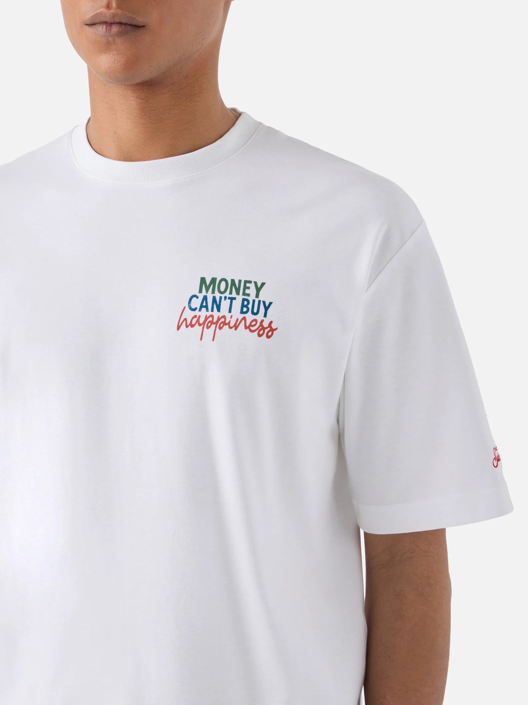 SS26-DLR0001 - 01525L T-SHIRT DELMAR - MONEY HAPPINESS 01N