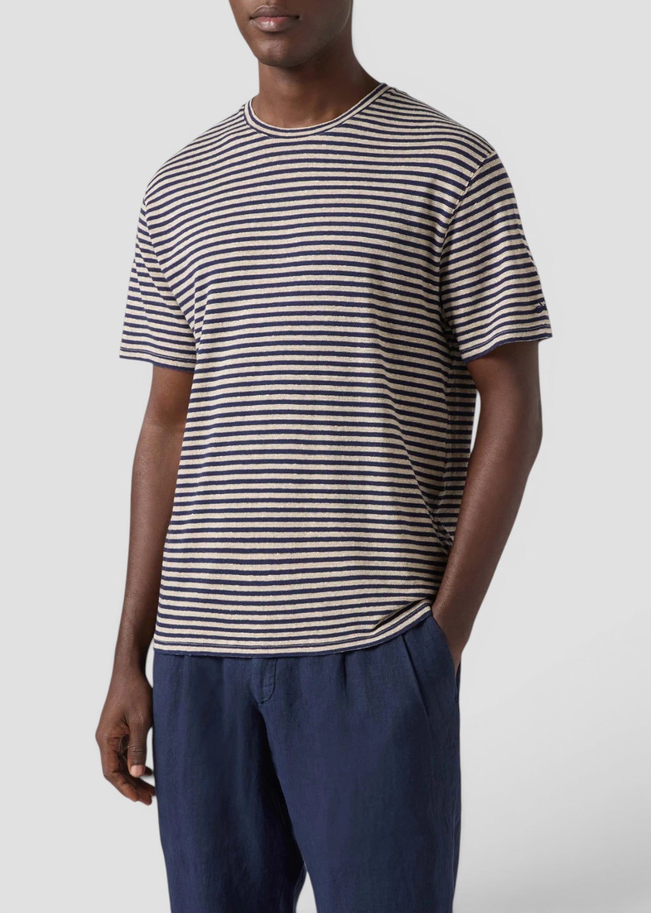 SS26-DOV0010 - 00283L T-SHIRT DOVER STRIPES - 6110H