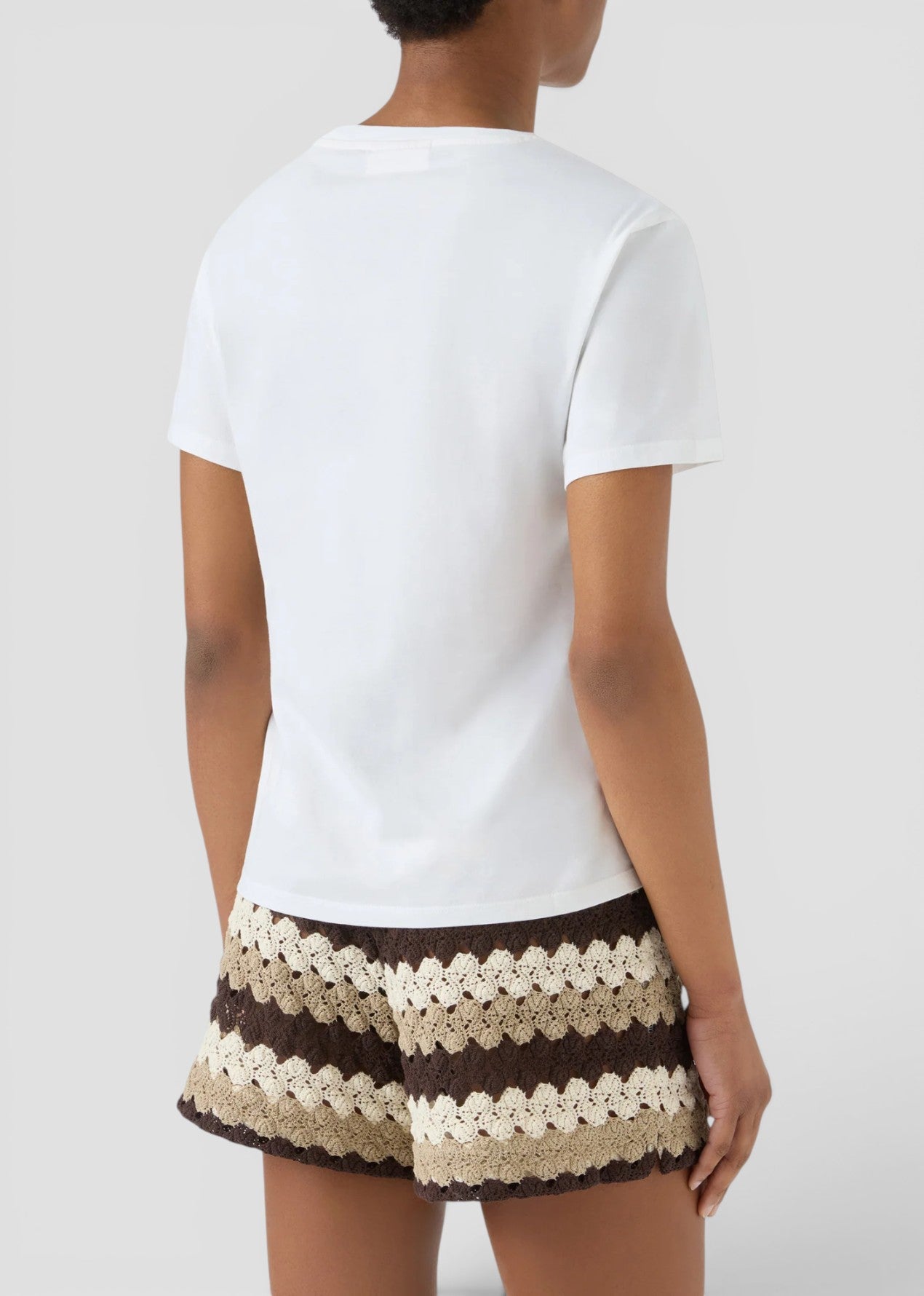 SS26-EMI0001 - 09749L T-SHIRT EMILIE - AMORE ESPRESSO 01N EMB