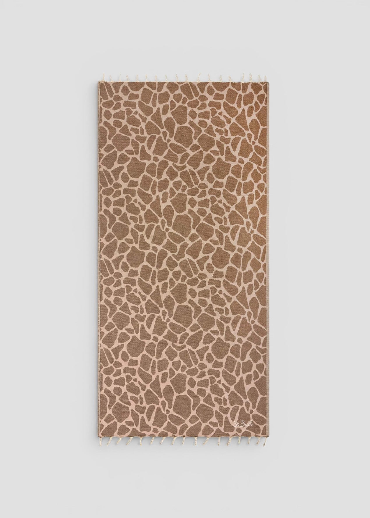 SS26-FOUT009 - 01061L TELO MARE FOUTAS J N - GIRAFFE SKIN 18 EMB