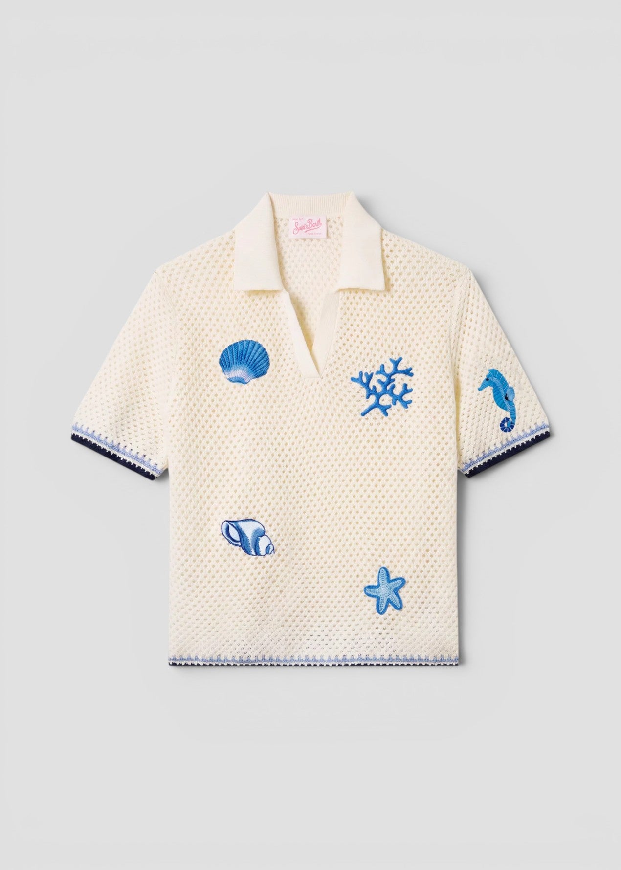 SS26-PIX0001 - 00256L CAMICIA PIXIE - LACE OCEANS 1061 PATCH