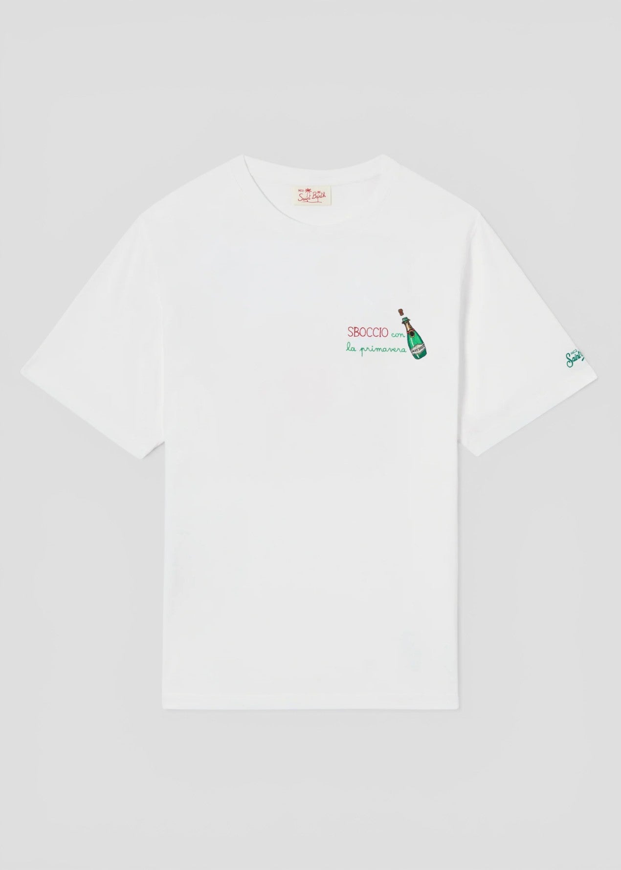 SS26-POT0001 - 00155L T-SHIRT PORTOFINO - SBOCCIO PRIMAVERA 01N EMB