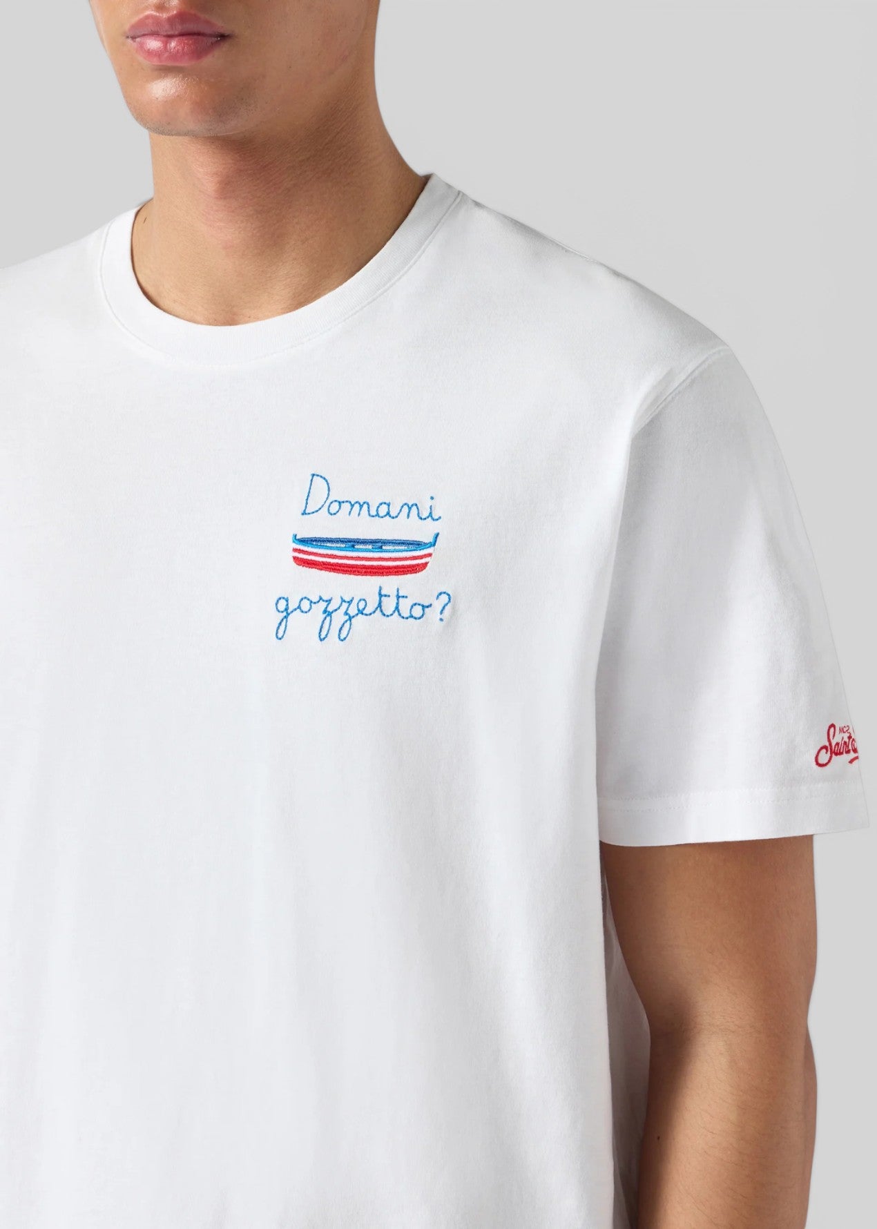 SS26-POT0001 - 01091L T-SHIRT PORTOFINO - GOZZO DOMANI 01N EMB