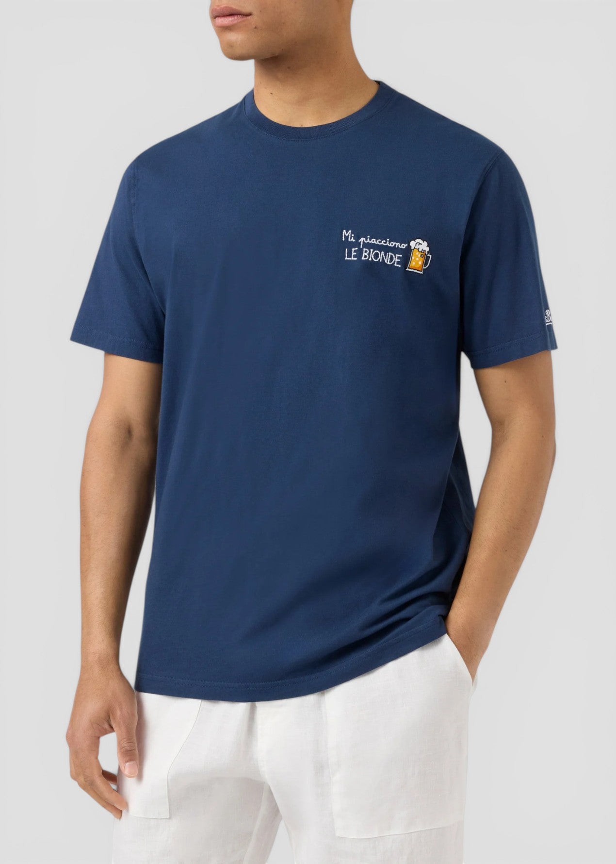 SS26-POT0001 - 04428L T-SHIRT PORTOFINO - BIRRE BIONDE 61 EMB