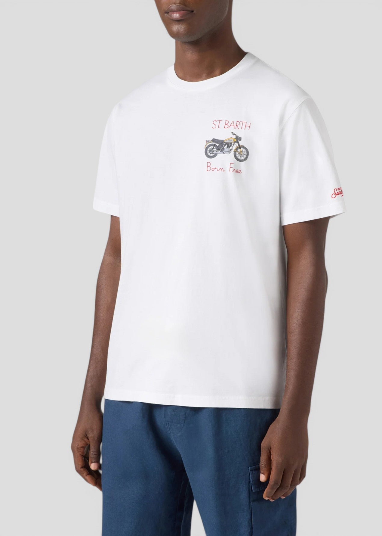 SS26-POT0001 - 04519L T-SHIRT PORTOFINO - DUCATI FREE 01N EMB
