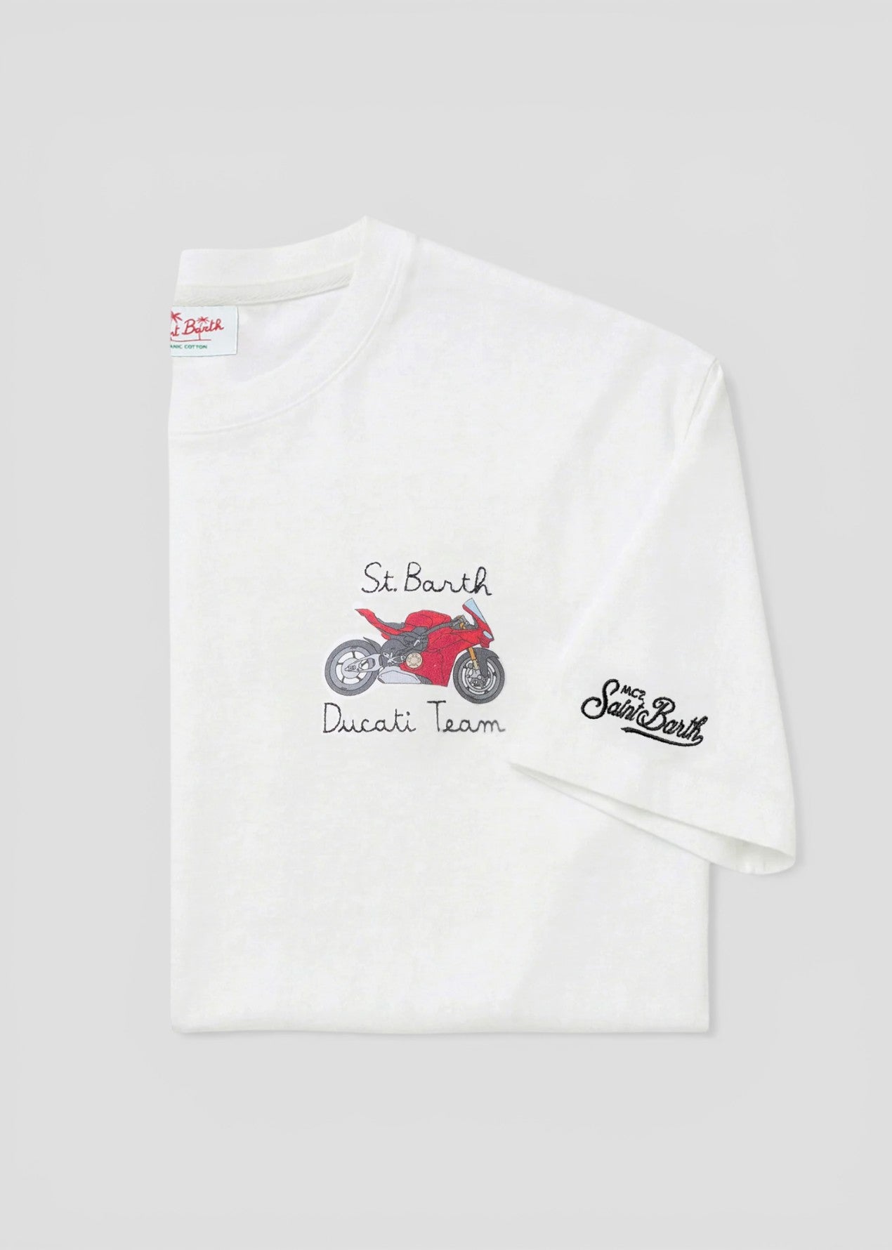SS26-POT0001 - 04521L T-SHIRT PORTOFINO - DUCATI TEAM 01N EMB