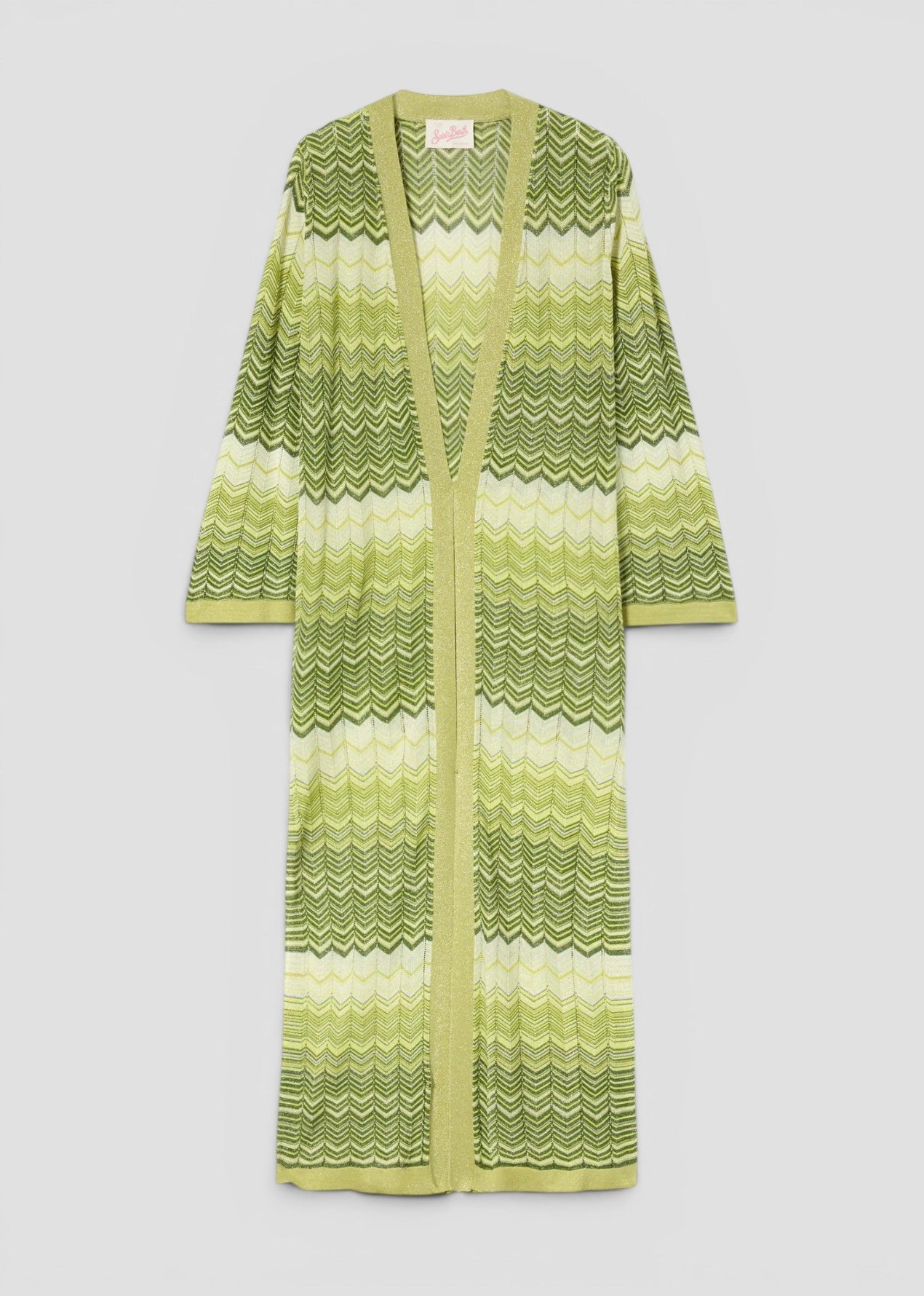 SS26-TON0001 - 08303L CARDIGAN TONIA - SEA WAVE LUREX 55L