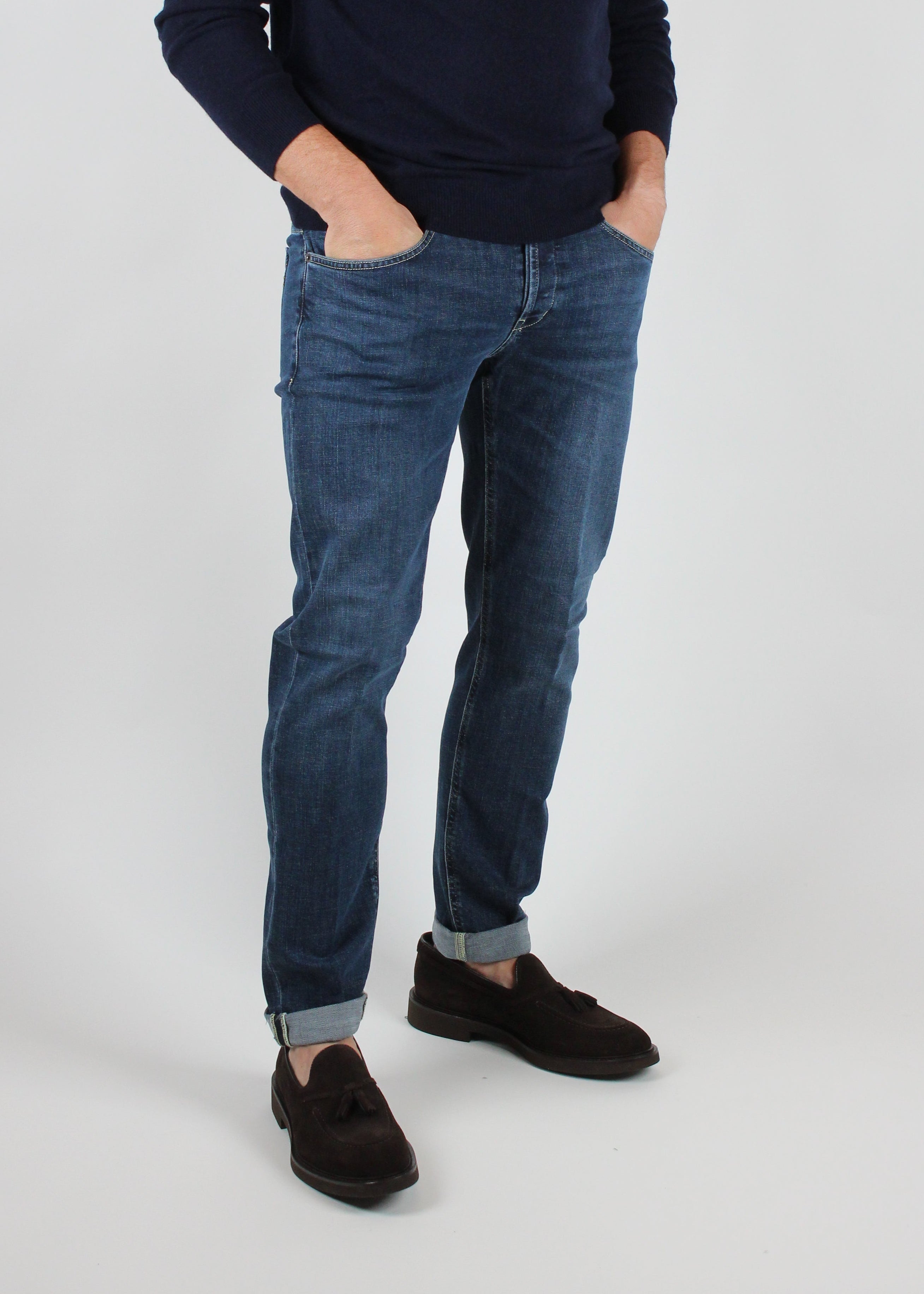 FW25-UP232-DSK316U-J12-800 JEANS GEORGE IN DENIM MEDIO