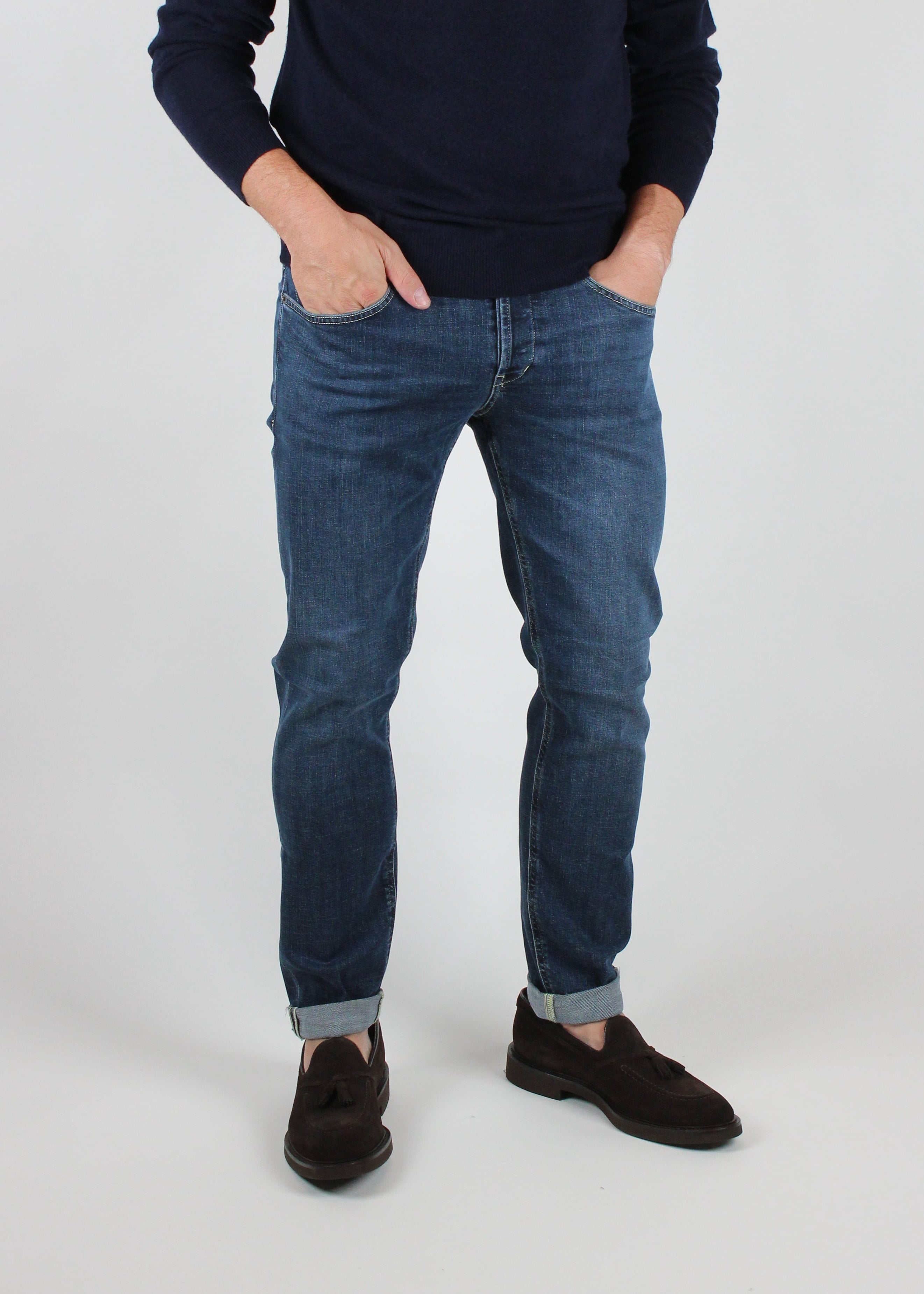 FW25-UP232-DSK316U-J12-800 JEANS GEORGE IN DENIM MEDIO