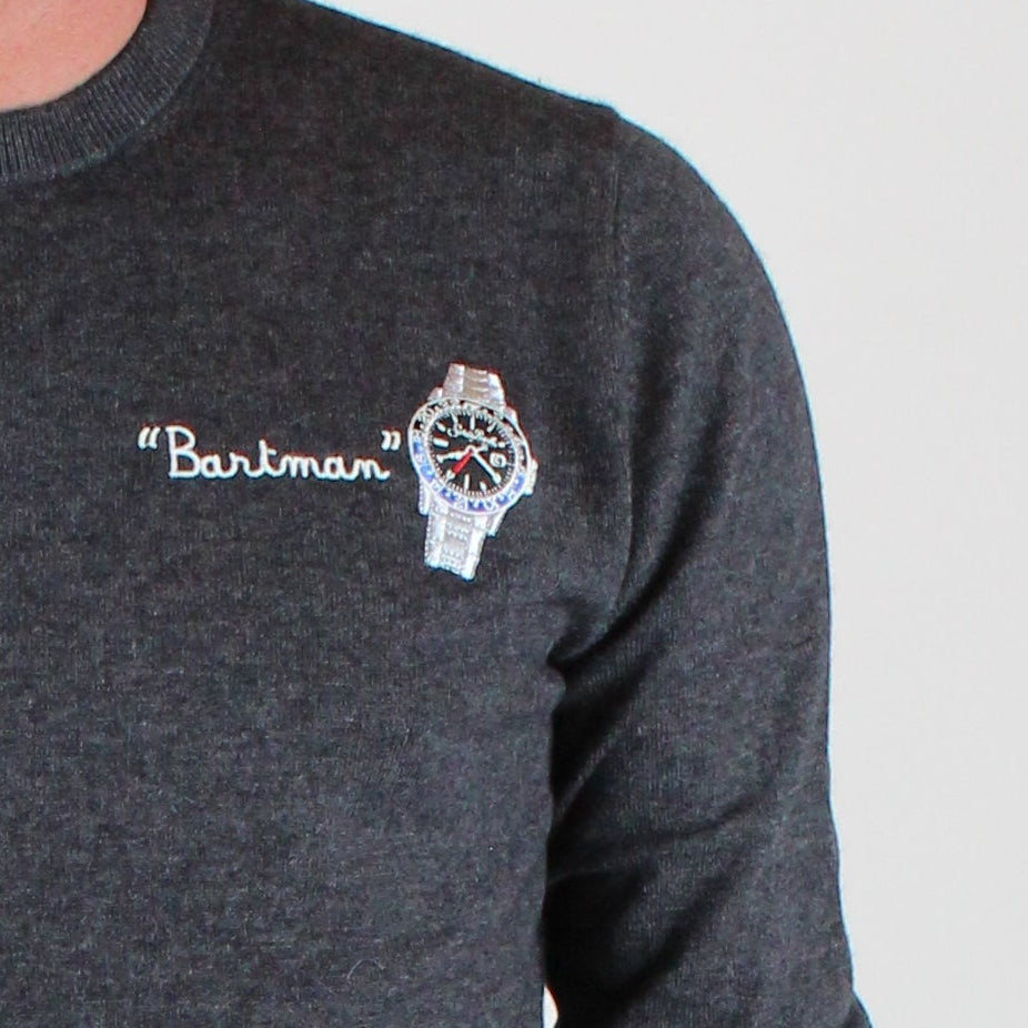 FW25-HER0024-03128I MAGLIONE UOMO HERON LIGHT -EMBRY SAINT BARTH MAN 15G