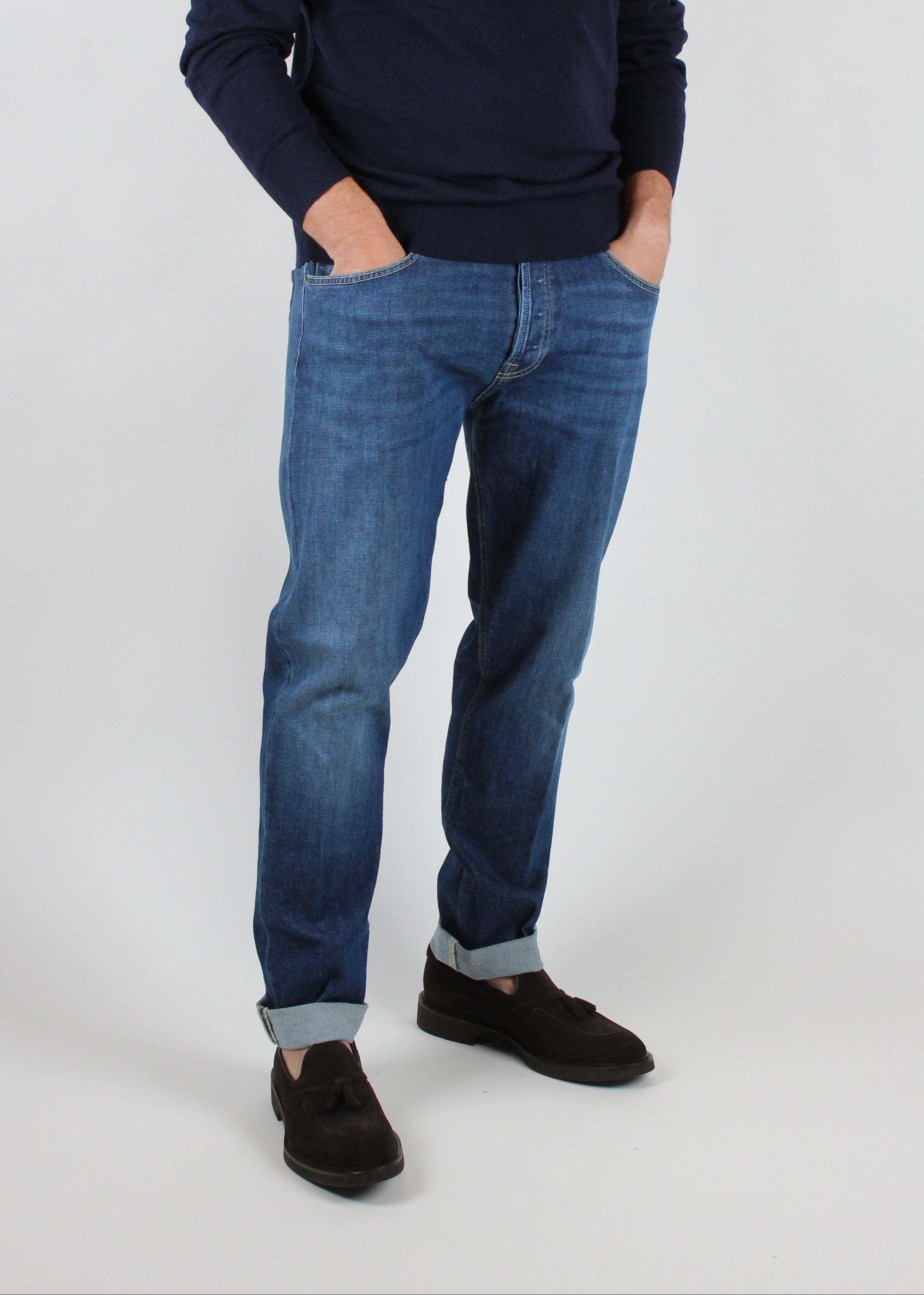 FW25-UP563-DSK297U-J23-800 JEANS ICON IN DENIM MEDIO