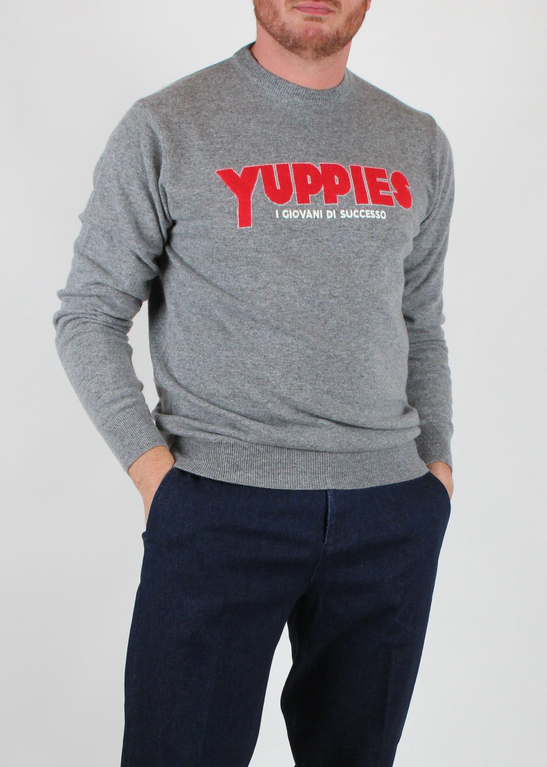 FW25-HER0005-03427I MAGLIONE UOMO HERON LIGHT-YUPPIES 15M EMB