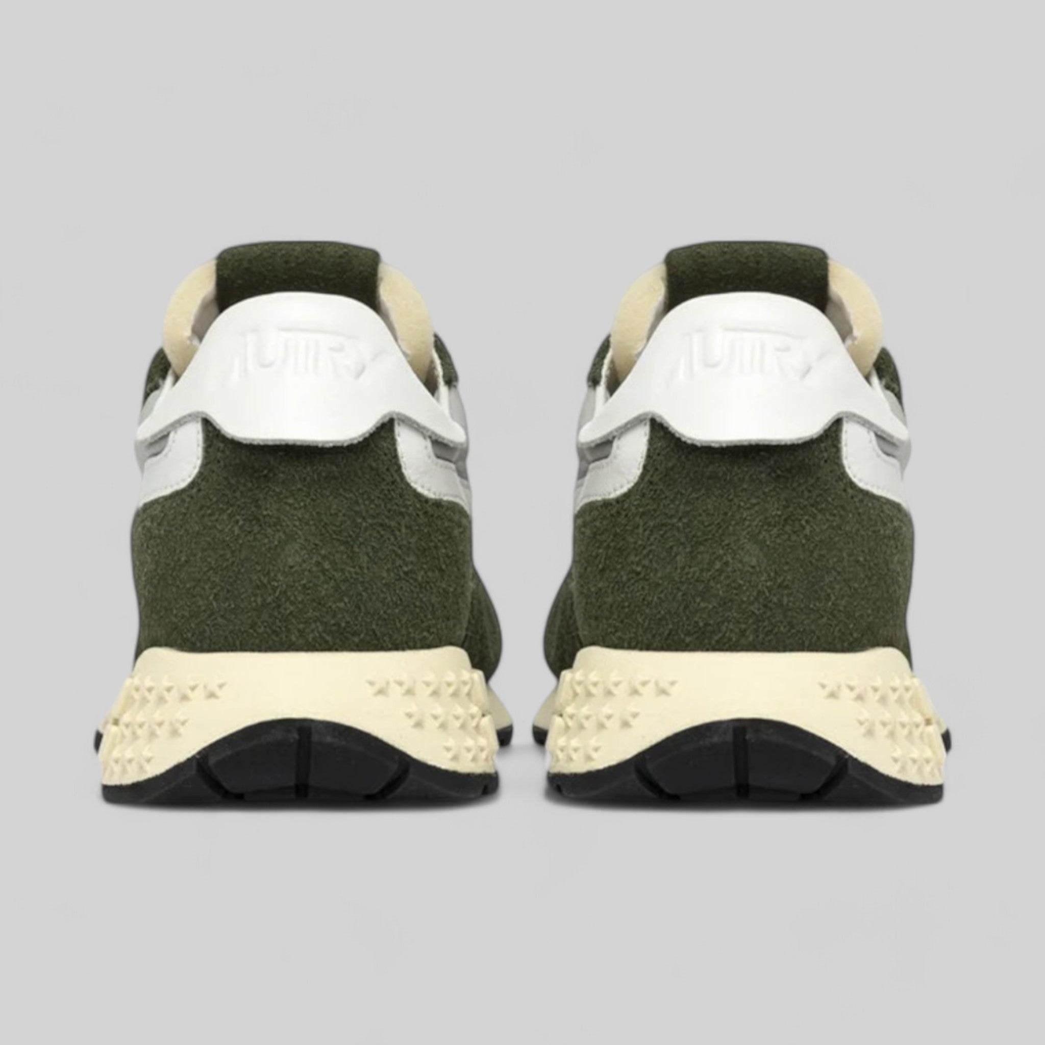 SNEAKERS AVLM-VL03 REELWIND LOW IN SUEDE E NYLON VERDE E BIANCO
