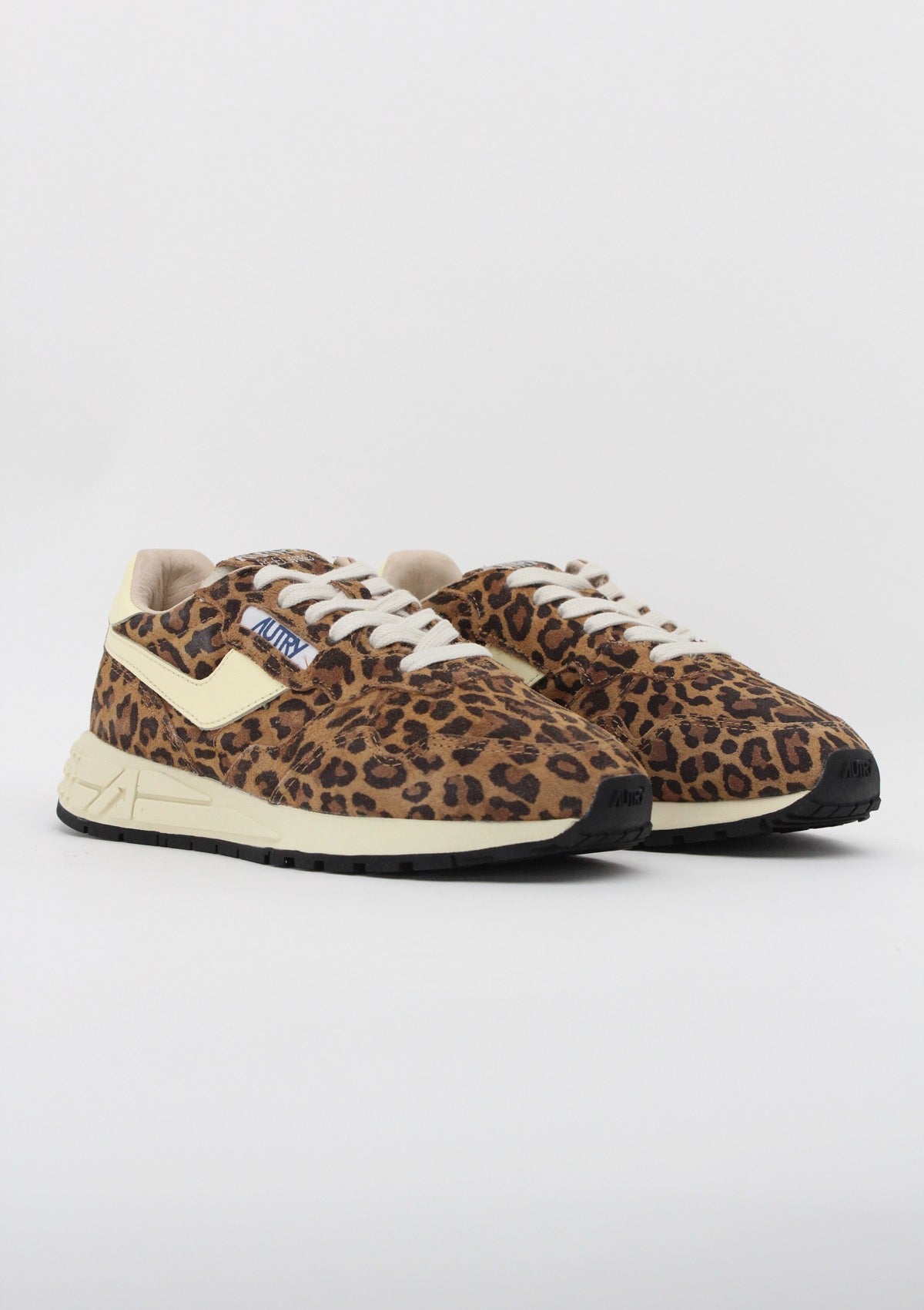 WWLW UJ02 SNEAKERS DONNA AUTRY REELWIND - STAMPA LEOPARDATA / CREMA