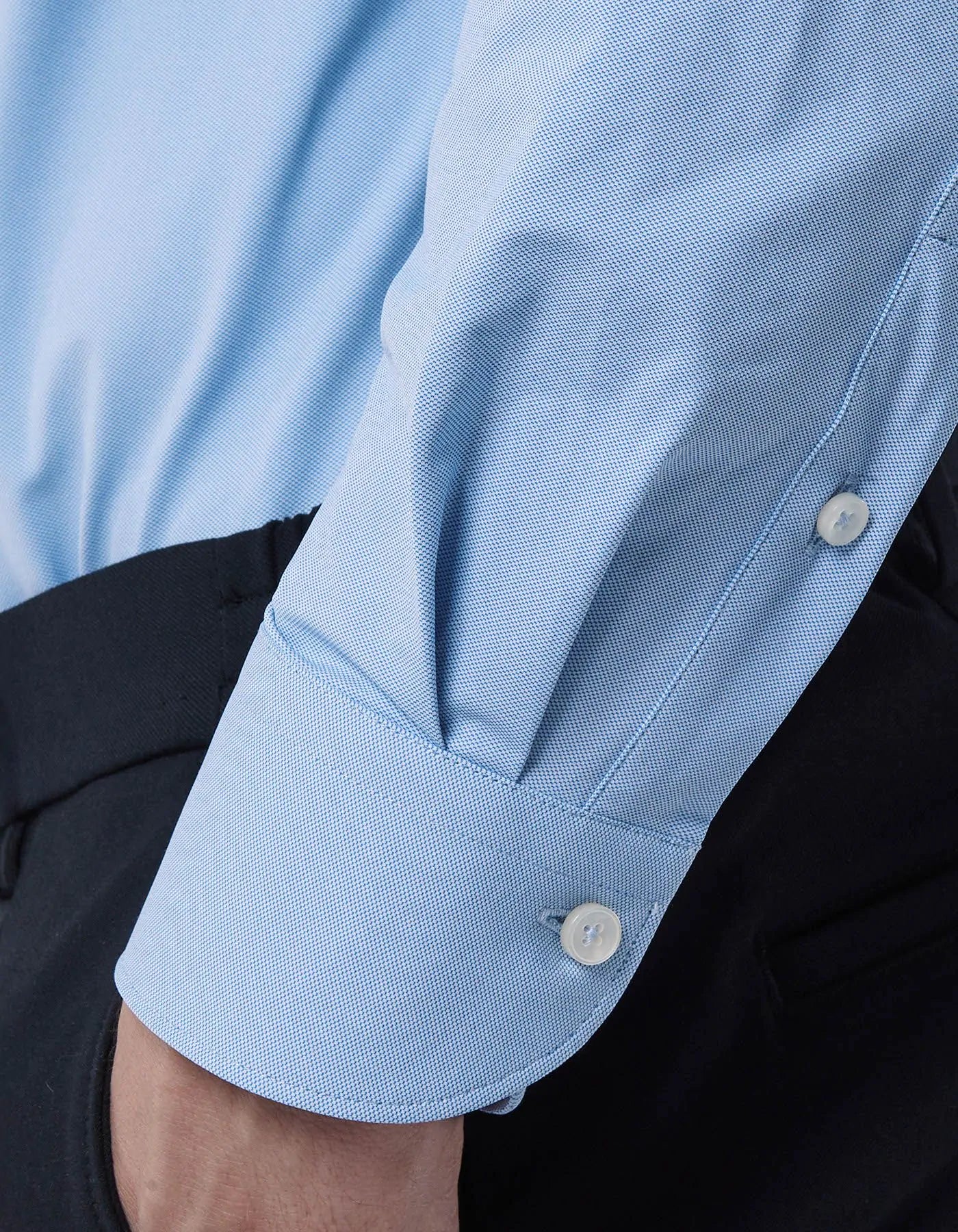 ACT558ML CAMICIA IN JRS UOMO. COLORE 060 CELESTE SCURO