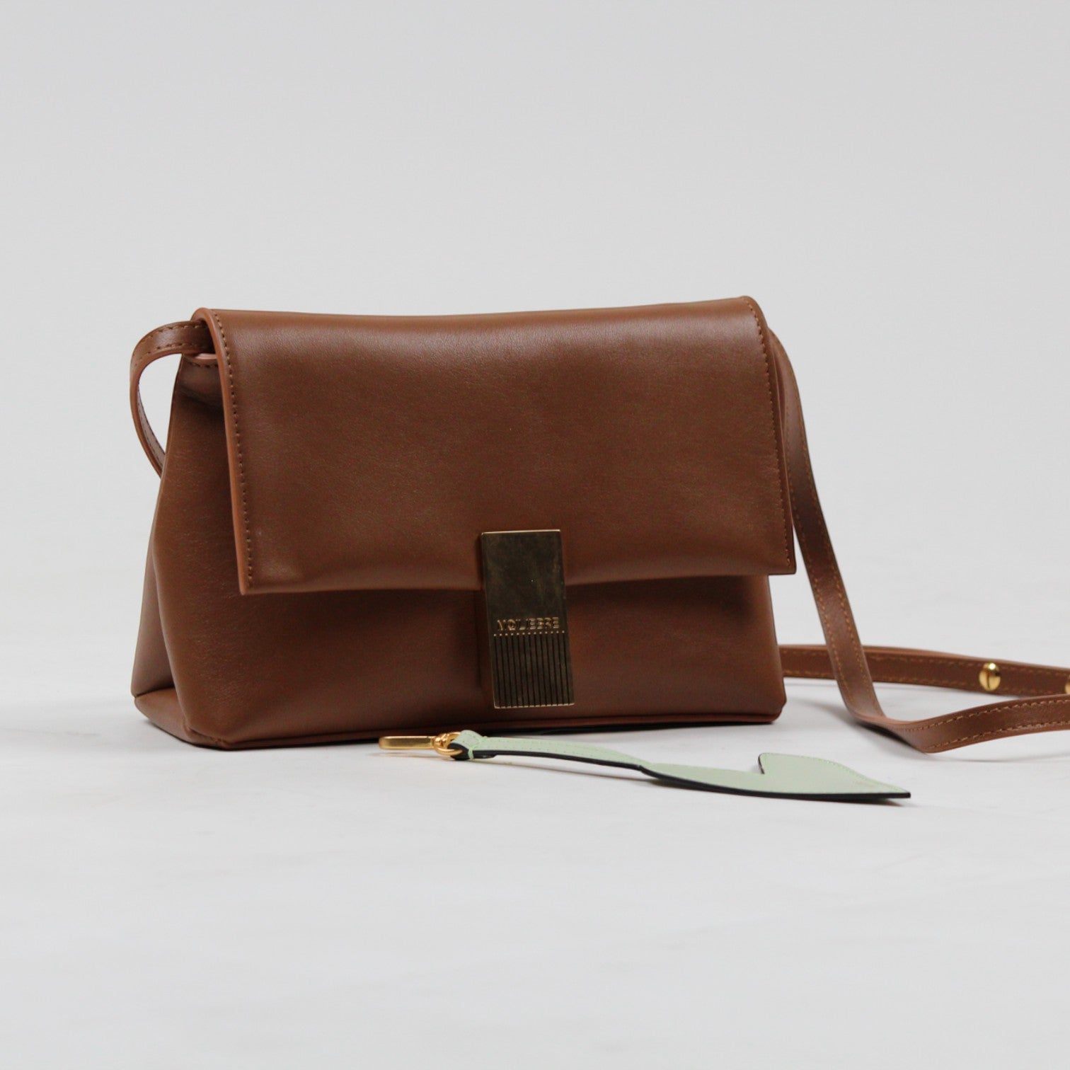 BORSA ALESSIA COL.SADDLE IN VITELLO NAPPATO