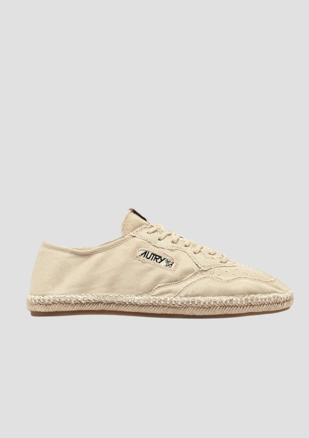 ESLW-CV01 ESPADRILLAS DONNA SANDY IN CANVAS IVORY