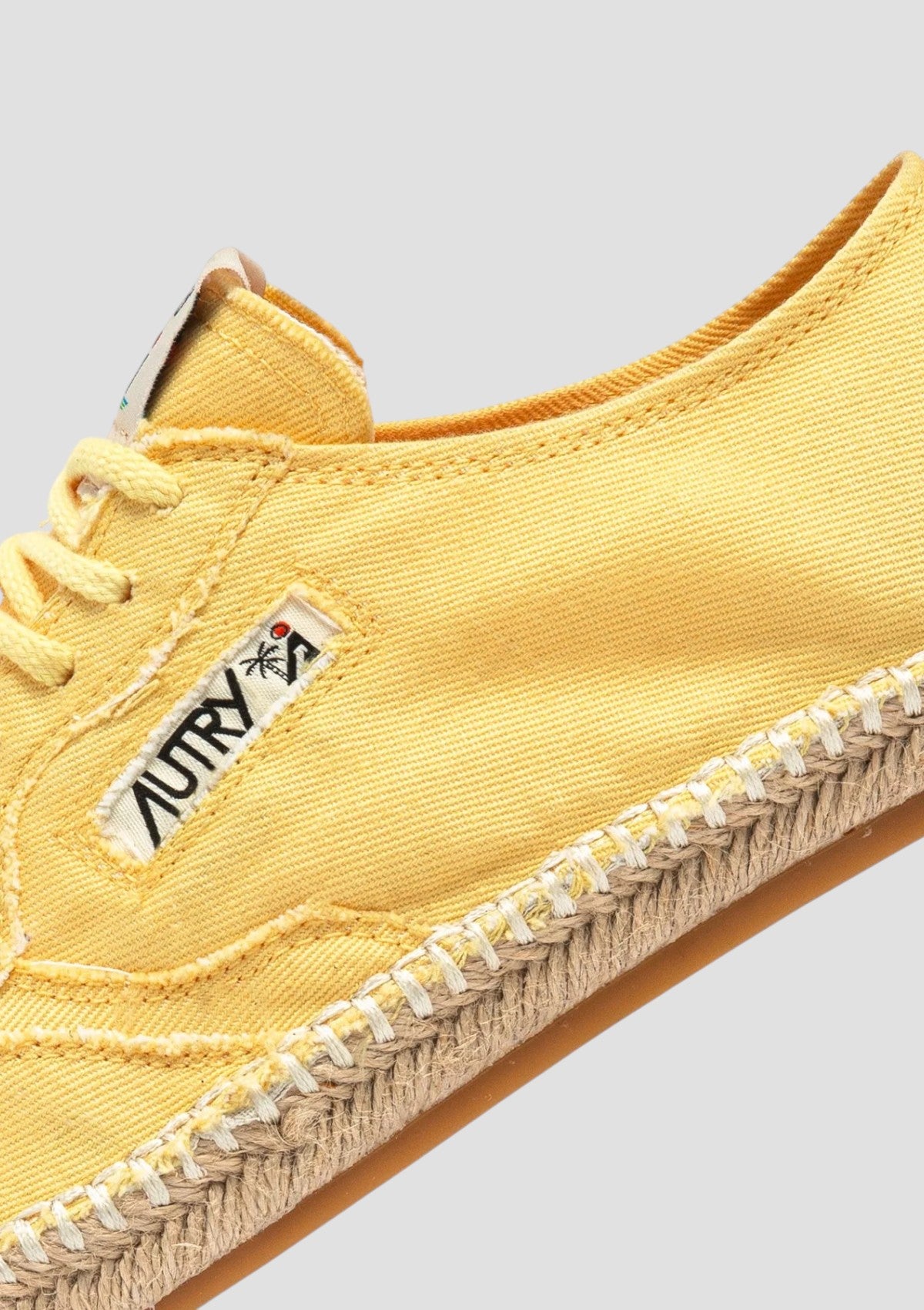 ESLW-CV03 ESPADRILLAS DONNA SANDY IN CANVAS PASTEL YELLOW