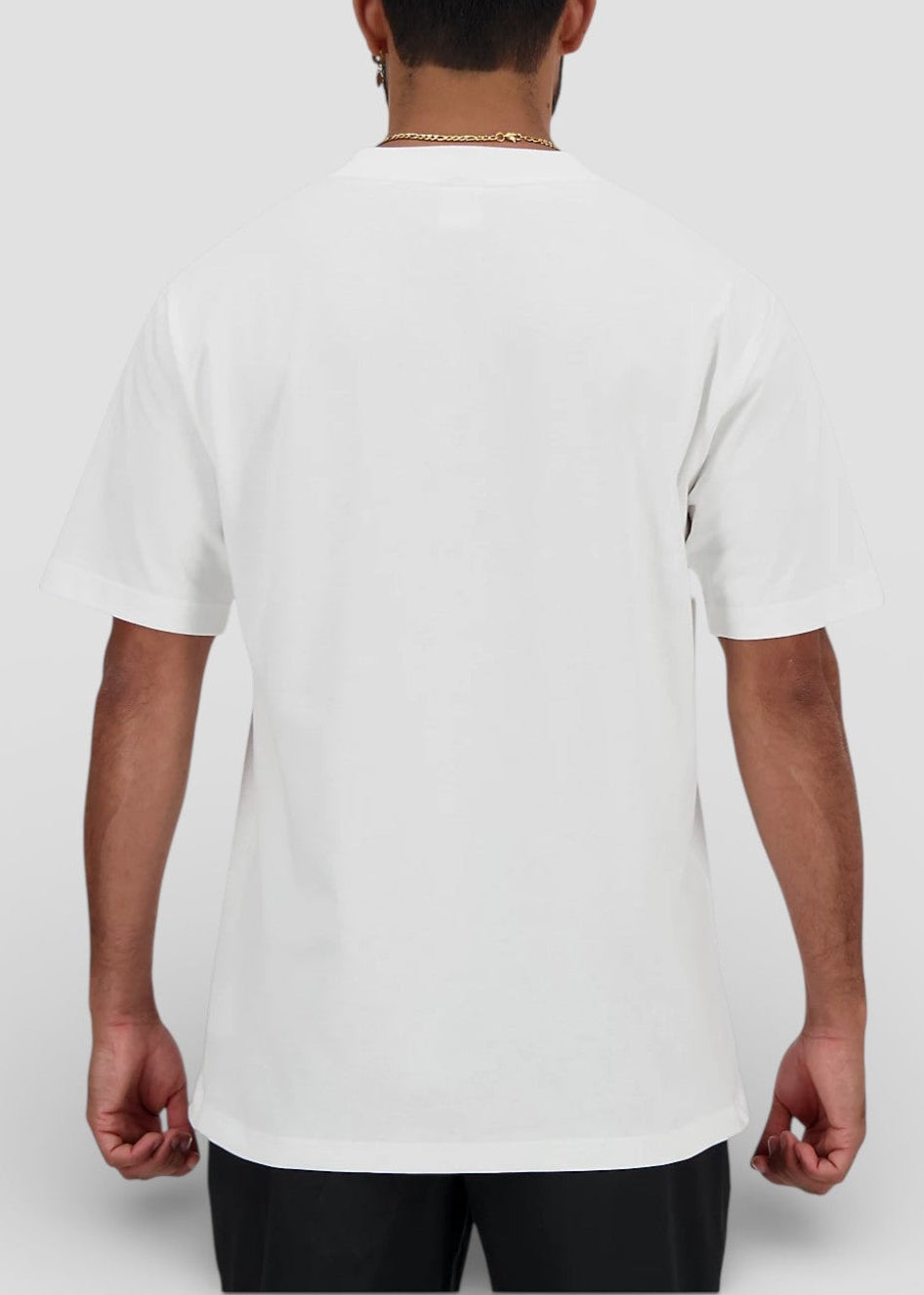 SS26-MT41533WT MAGLIETTA ATHLETIC COTTON T-SHIRT COL.BIANCO