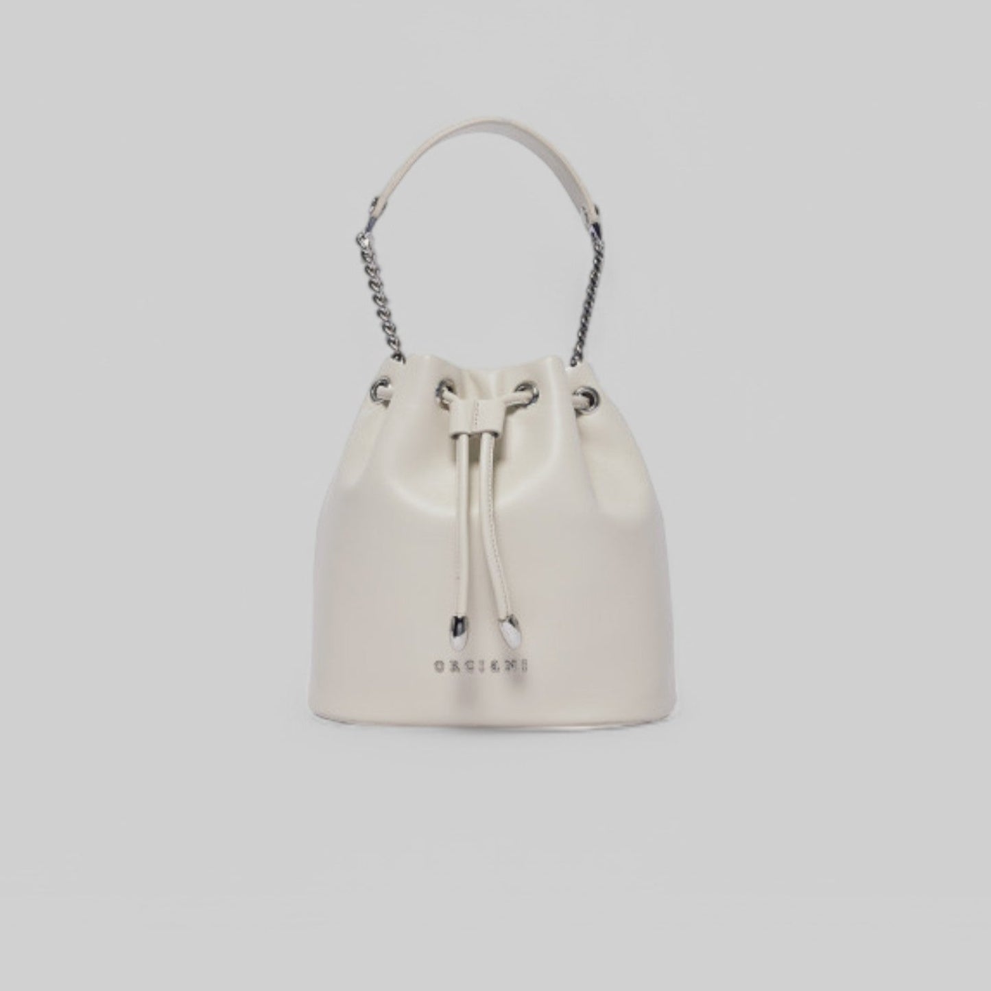 SD0186-VAO BORSA NEST VANITY ORO COL.BIANCO