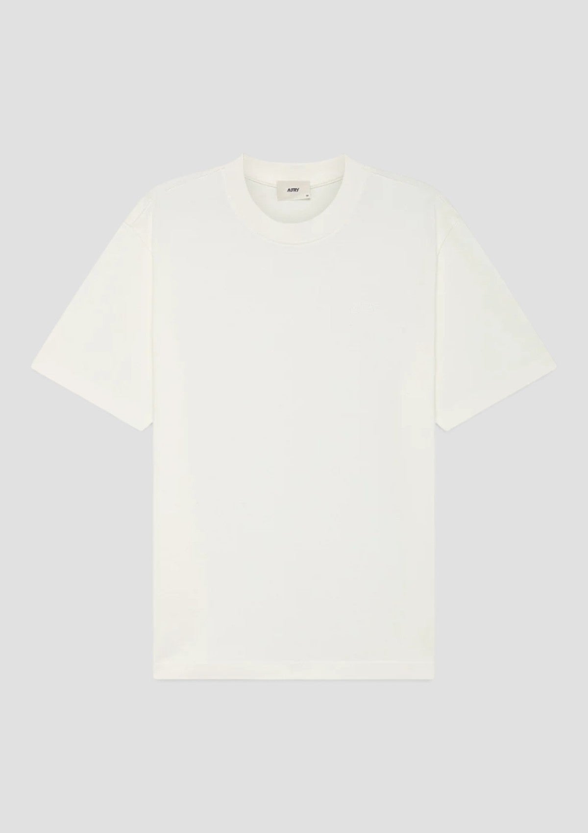 TSPX 111A T-SHIRT CON LOGO TONO SU TONO UNISEX BIANCO