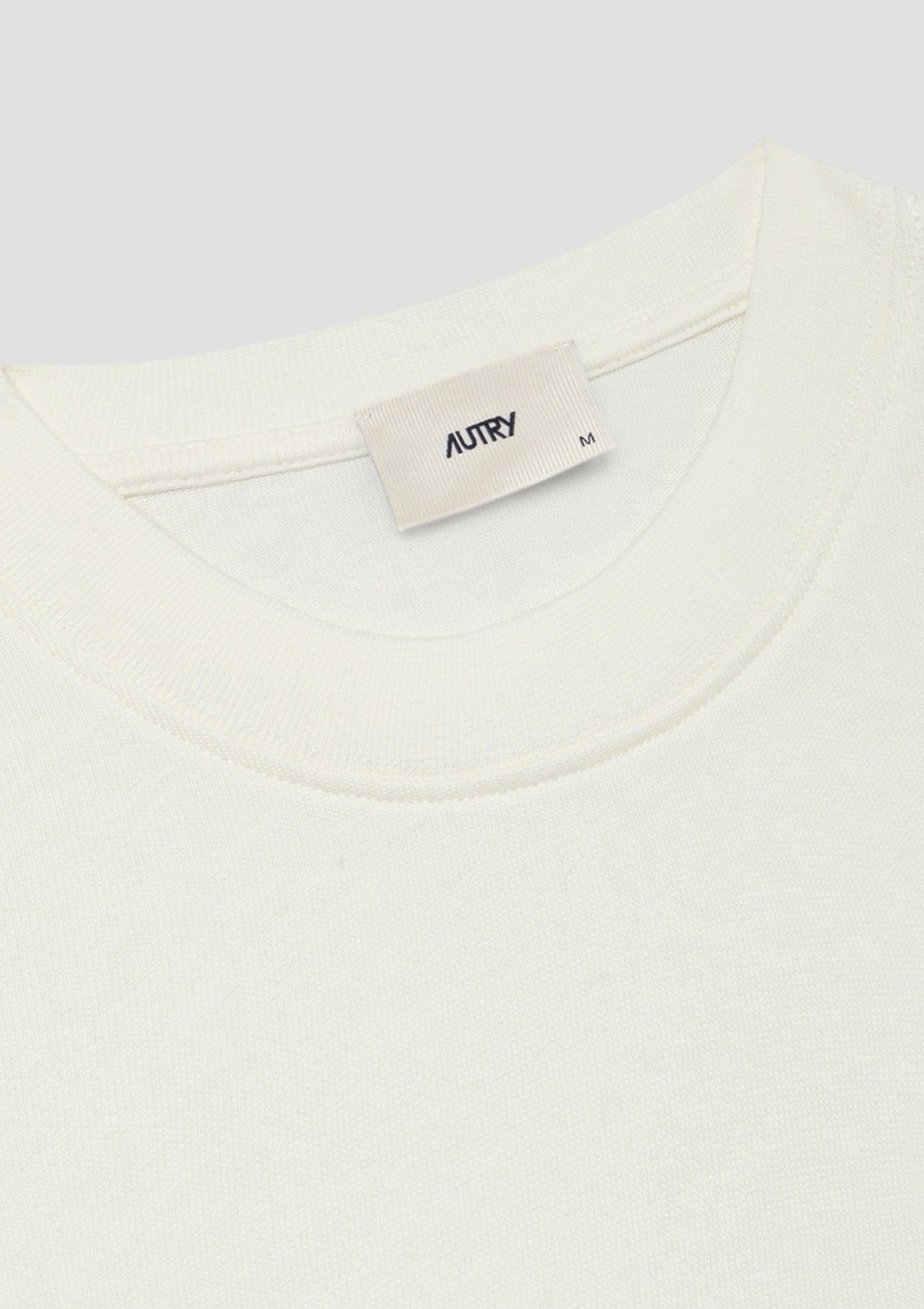 TSPX 111A T-SHIRT CON LOGO TONO SU TONO UNISEX BIANCO