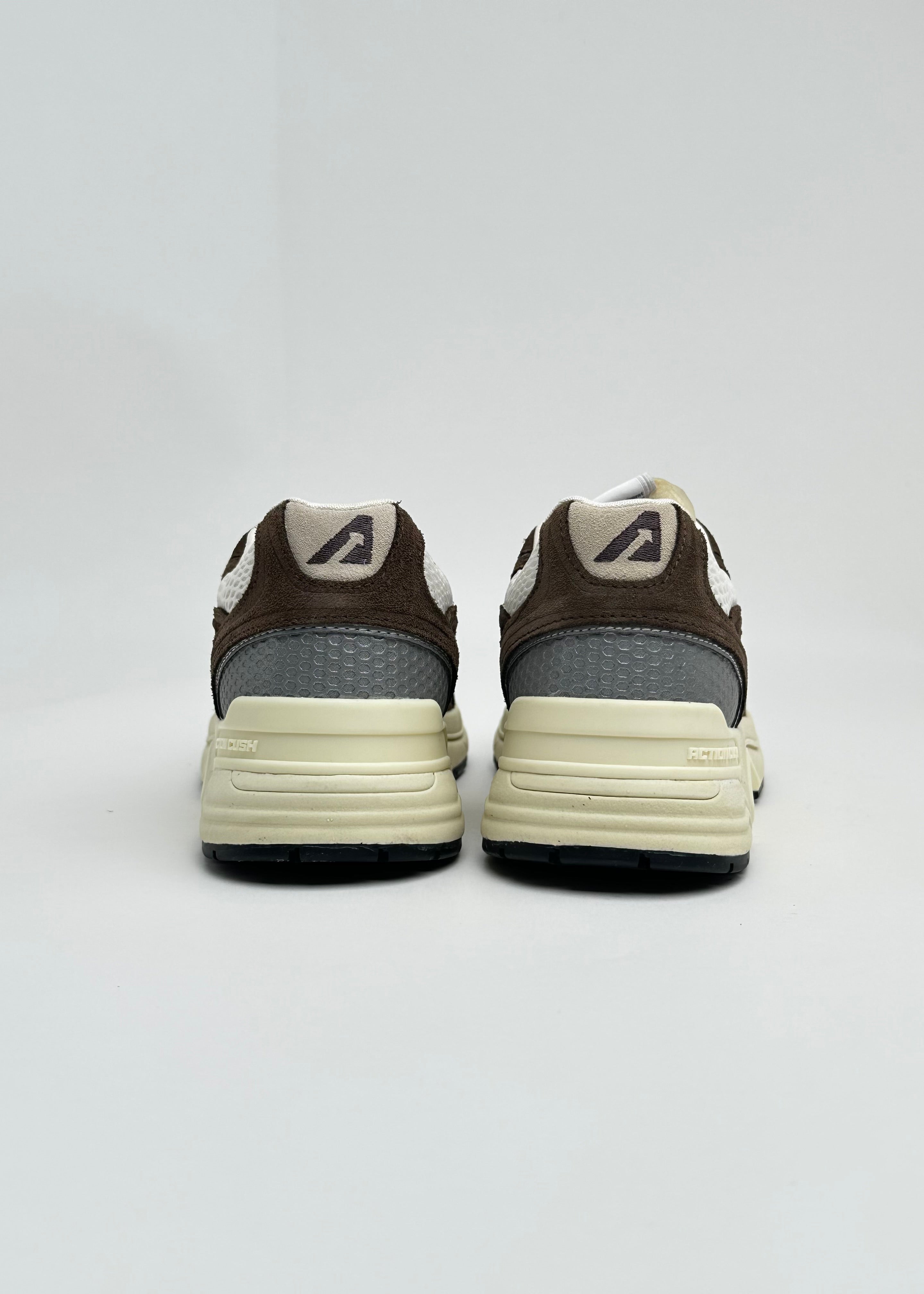 HYLW UM25 SCARPE DONNA UM25 CAMOSCIO/MESH COTTO/MARSHMALLOW