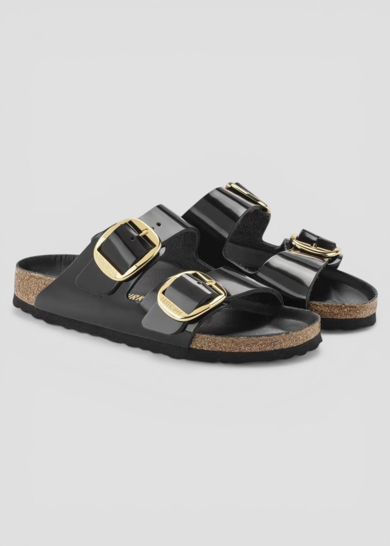 1021476 ARIZONA BIG BUCKLE SHINE BLACK NATURAL LEATHER