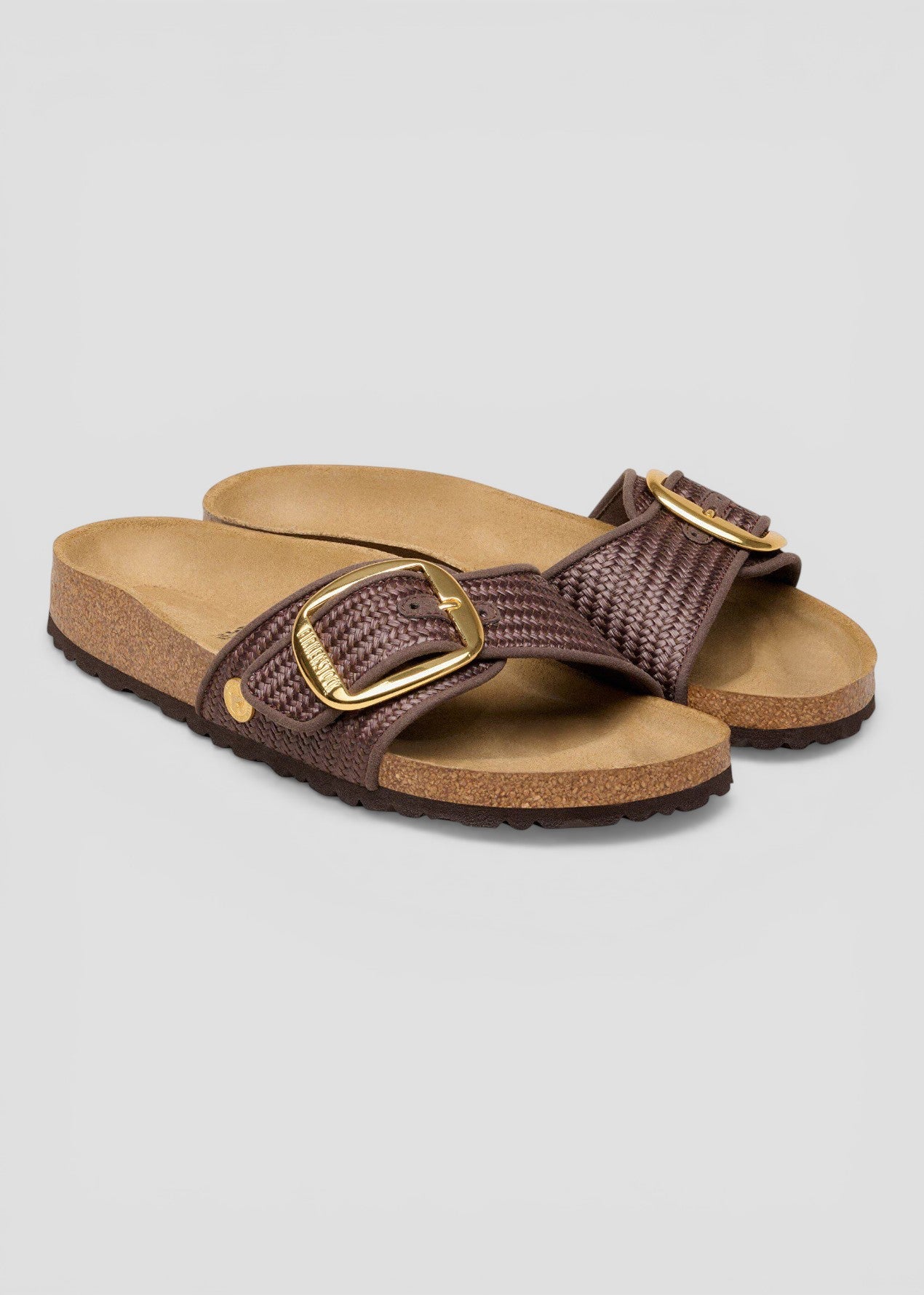 1031419  MADRID DONNA  BIG BUCKLE CARAFE RAFFIA