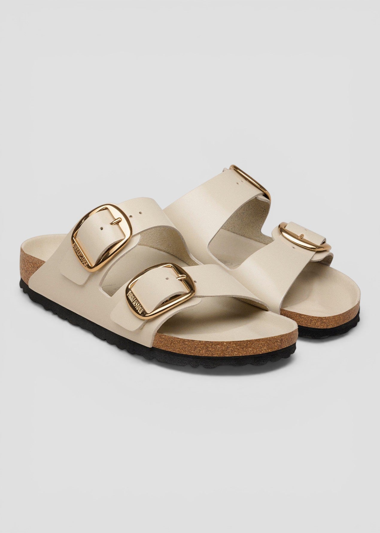 1031873 ARIZONA DONNA BIG BUCKLE HEX SHINE OYSTER NATURAL LEA