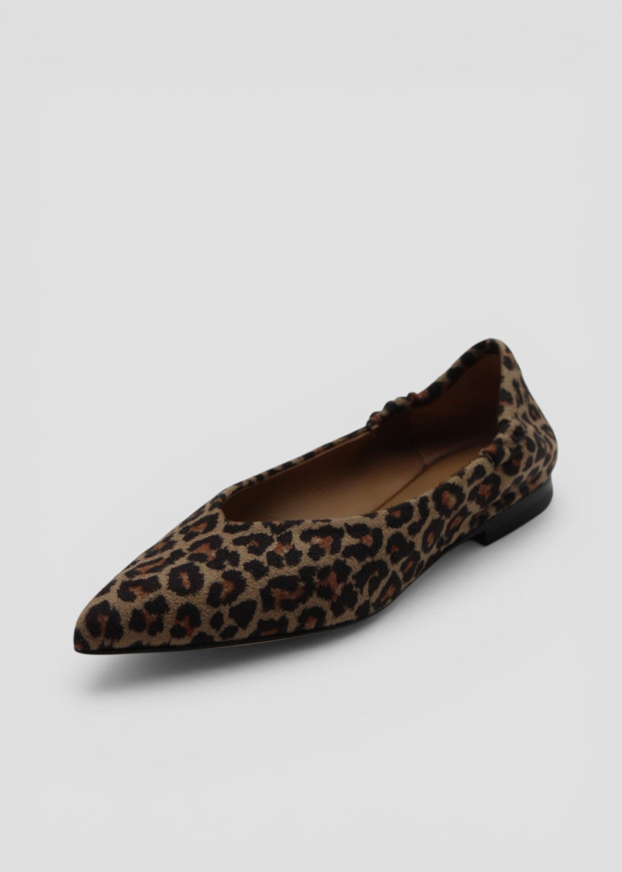 SS26-1403.BALLERINA IN  CAMOSCIO MACULATO