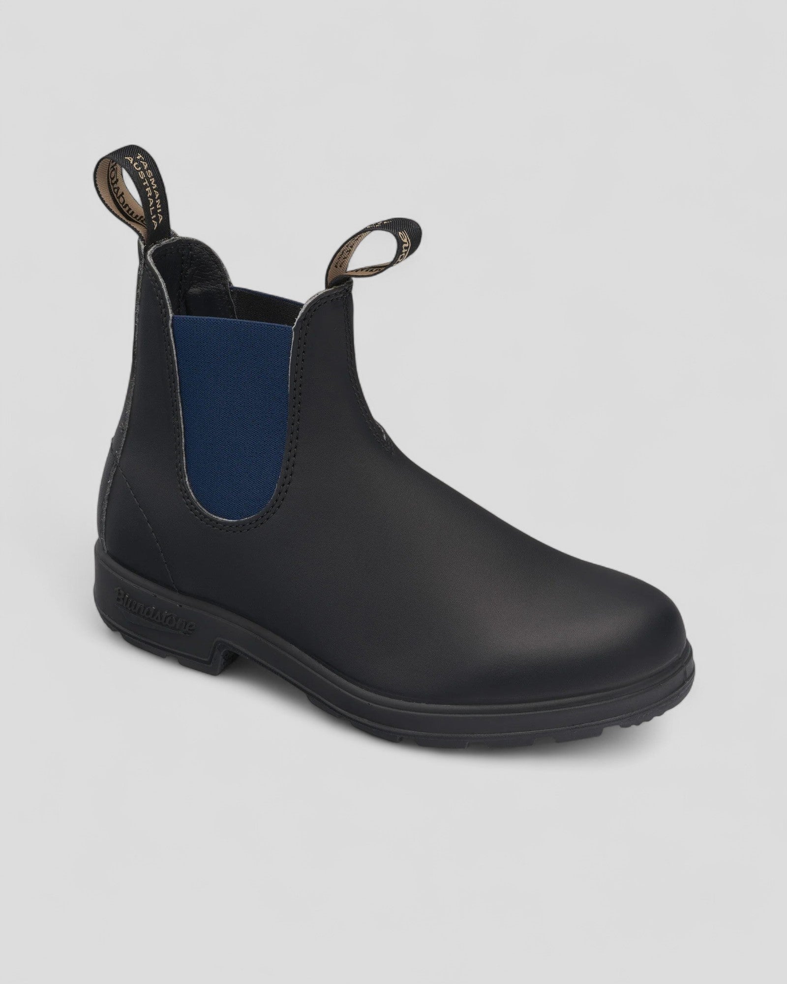 FW25-1917 BLACK LEATHER  COL BLACK /NAVY