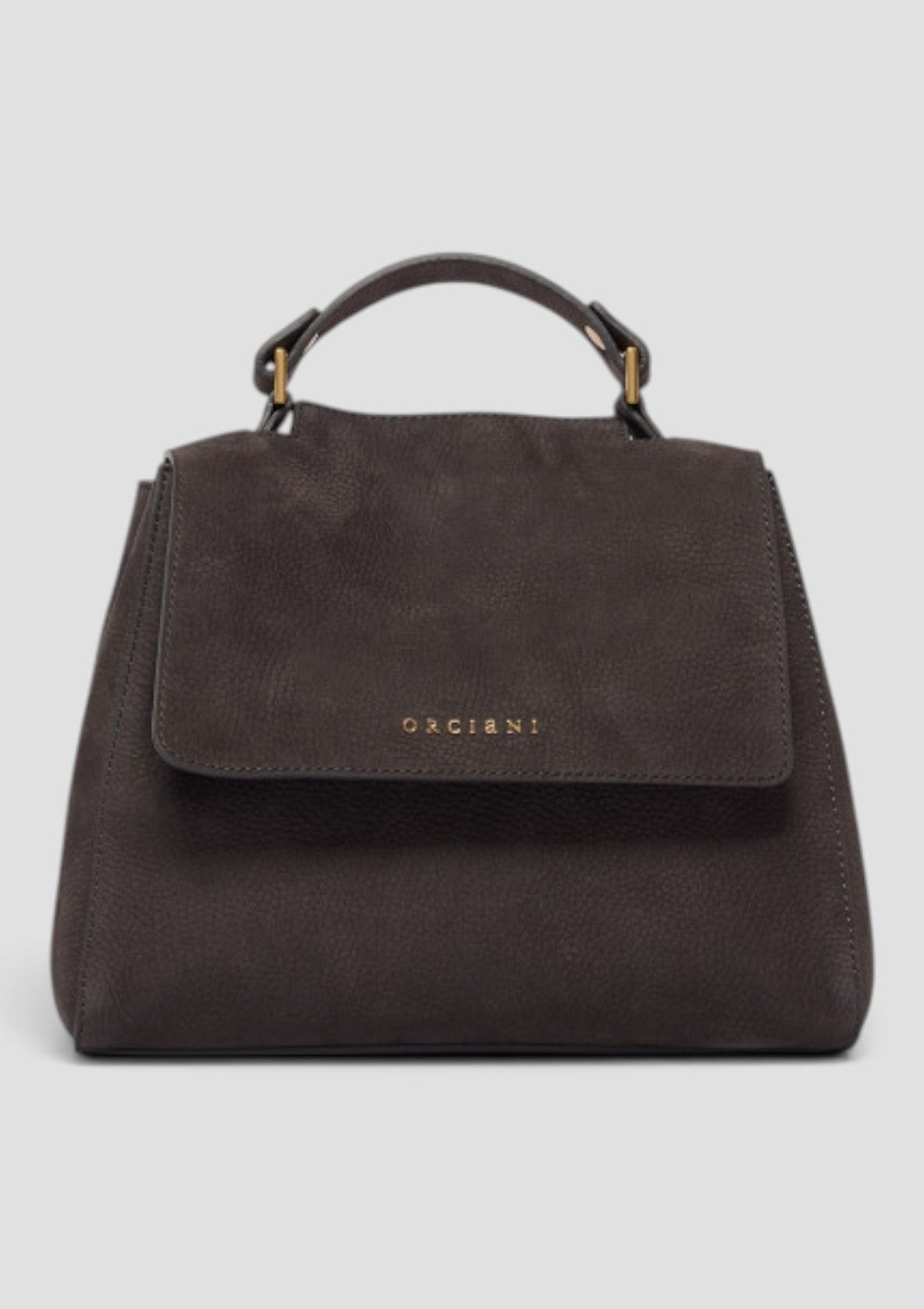 B01999-NBU  BORSA SVEVA NABUCCO SMALL A MANO CARBONE