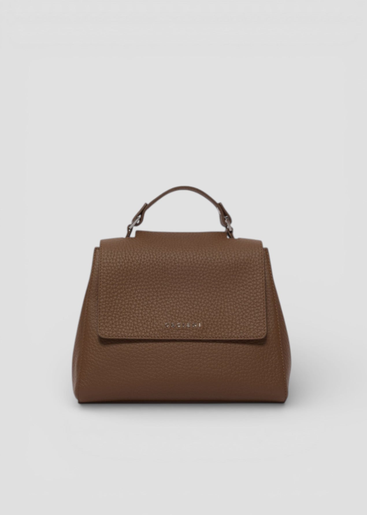 SS26-B01999-SOF  BORSA SVEVA SOFT PICCOLA A MANO IN PELLE CON TRACOLLA COCOA