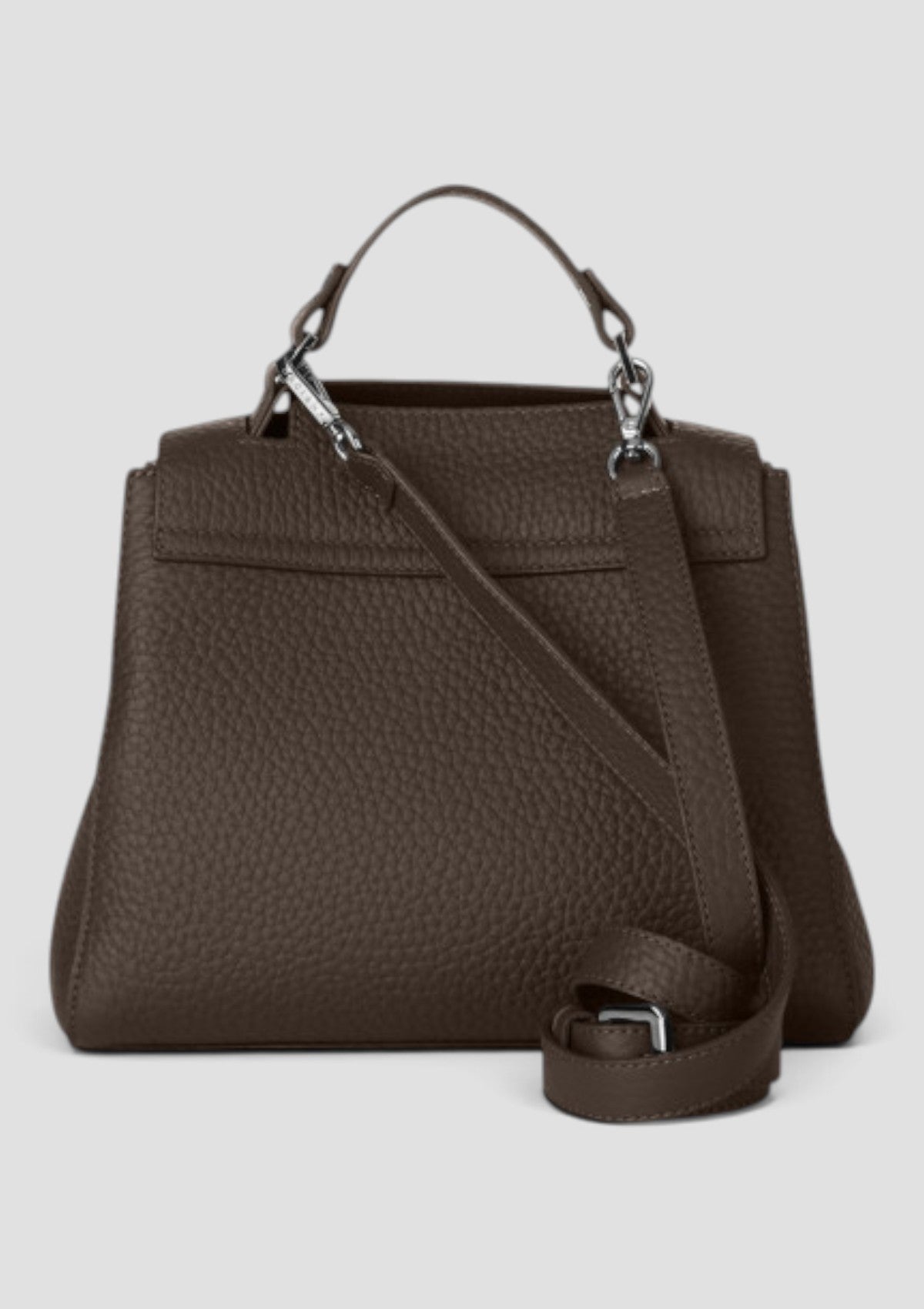 B01999-SOF  BORSA SVEVA SOFT PICCOLA A MANO T-MORO