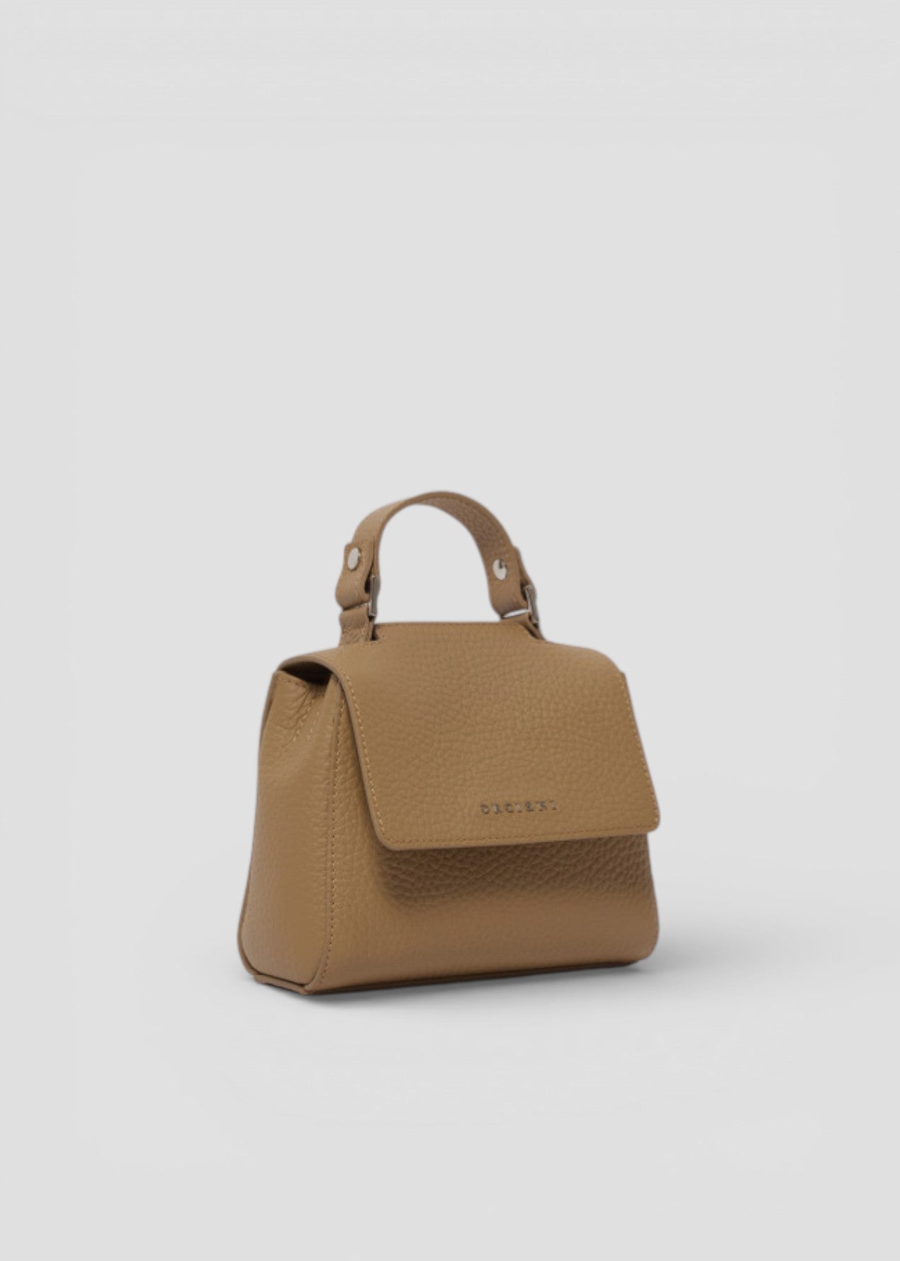 SS26-B02019-SOF  BORSA SVEVA SOFT MINI A MANO IN PELLE CON TRACOLLA BISCOTTO