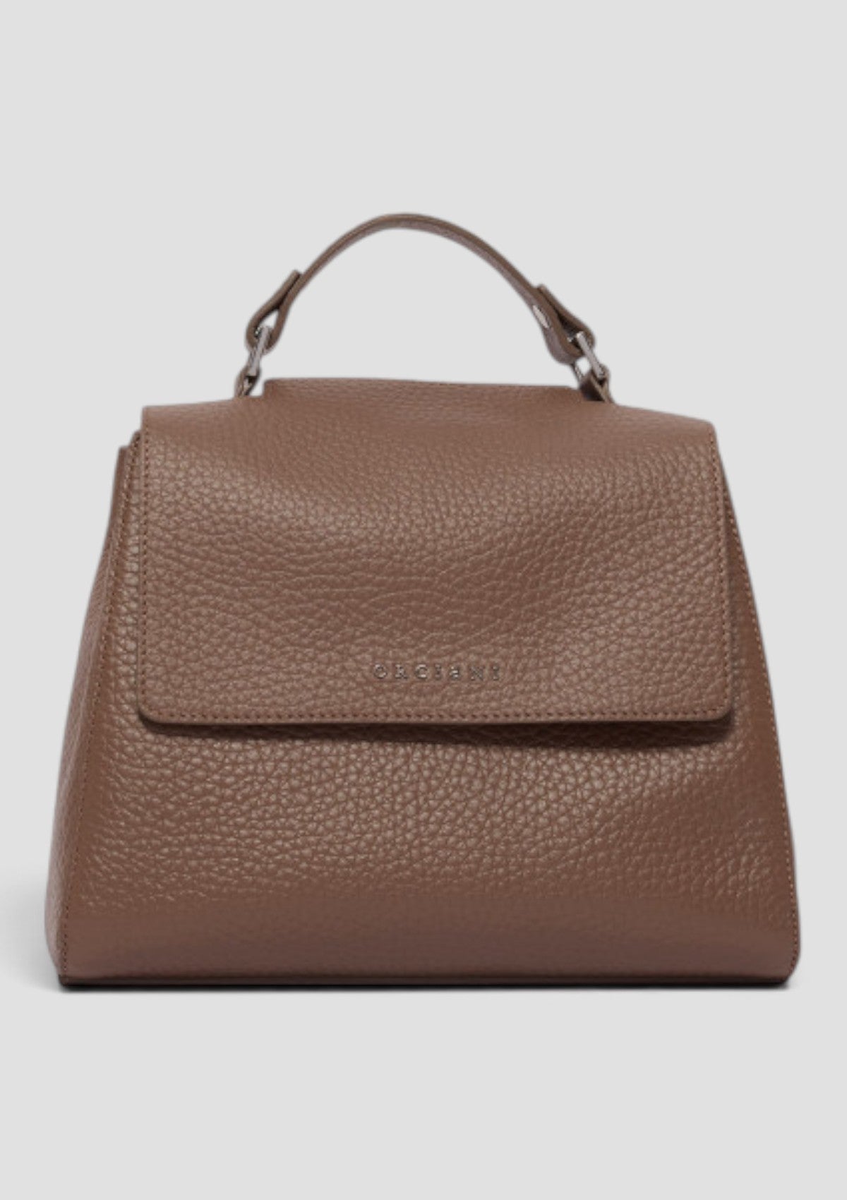 B01999-SOF  BORSA SVEVA SOFT PICCOLA A MANO VISONE