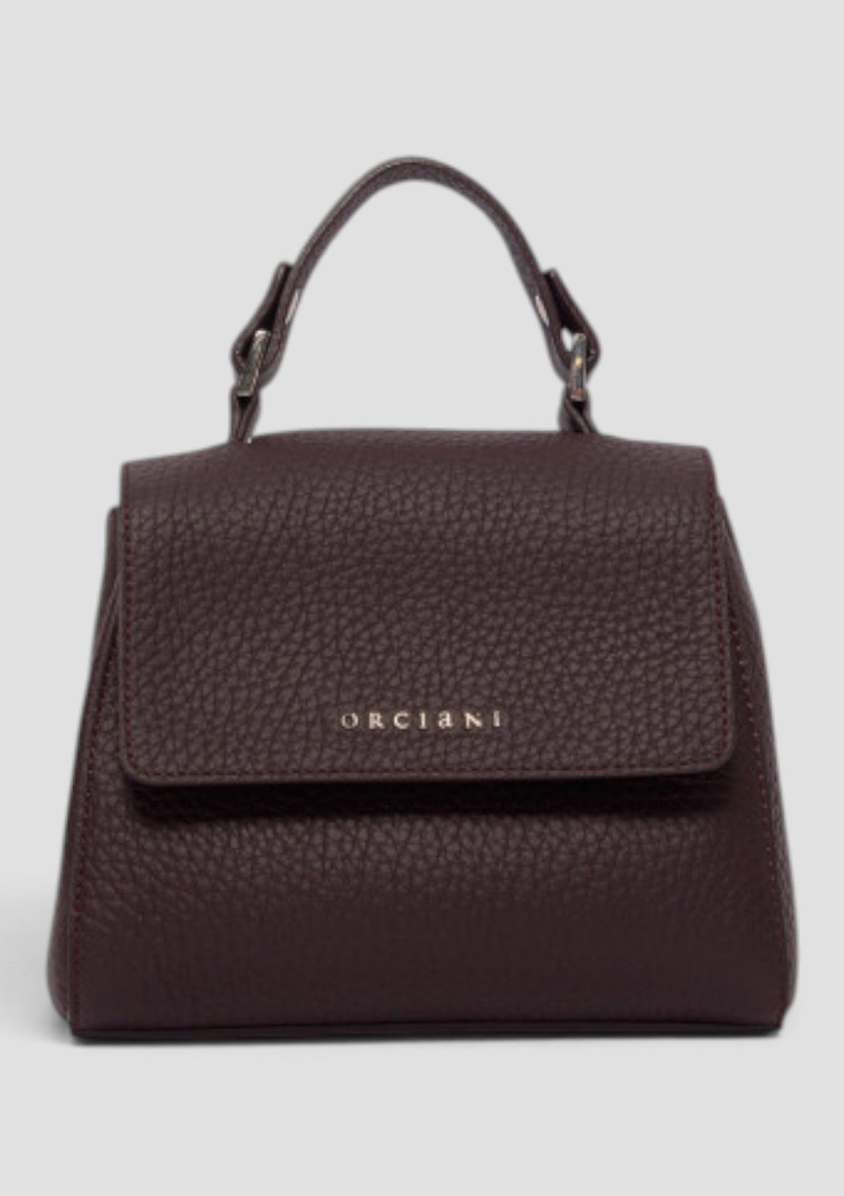 B02019-SOF  BORSA SVEVA SOFT MINI A MANO BURGUNDY