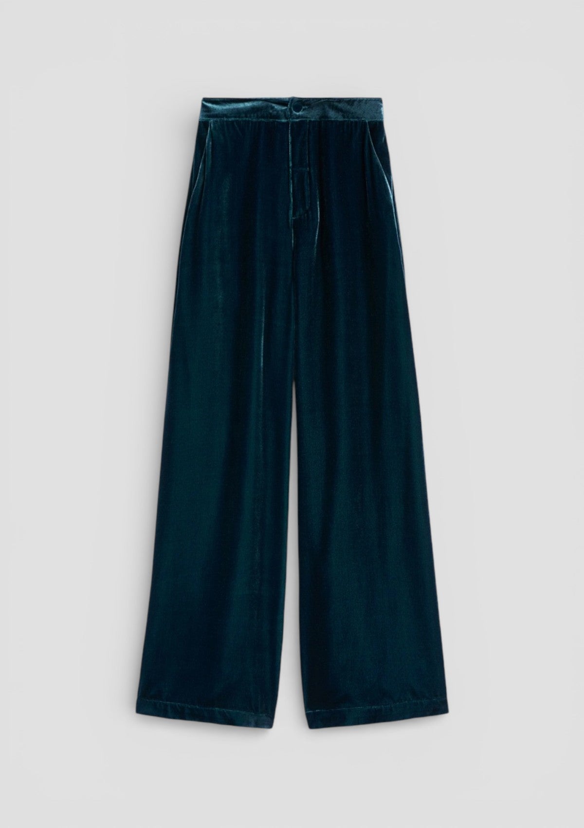SS26-25DMMOPA001_25DMO02 PANTALONI FENICE IN VELLUTO LISCIO - OTTANIO