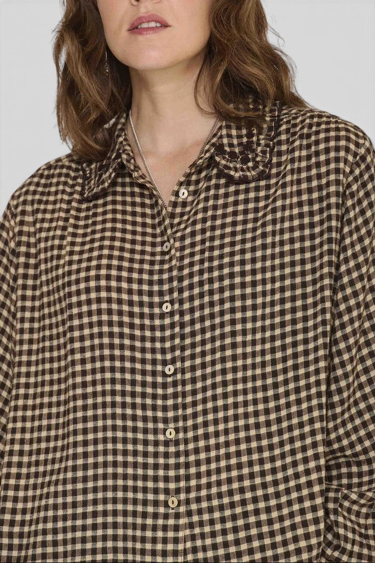 CAFIE   CAMICIA DONNA CHECKS