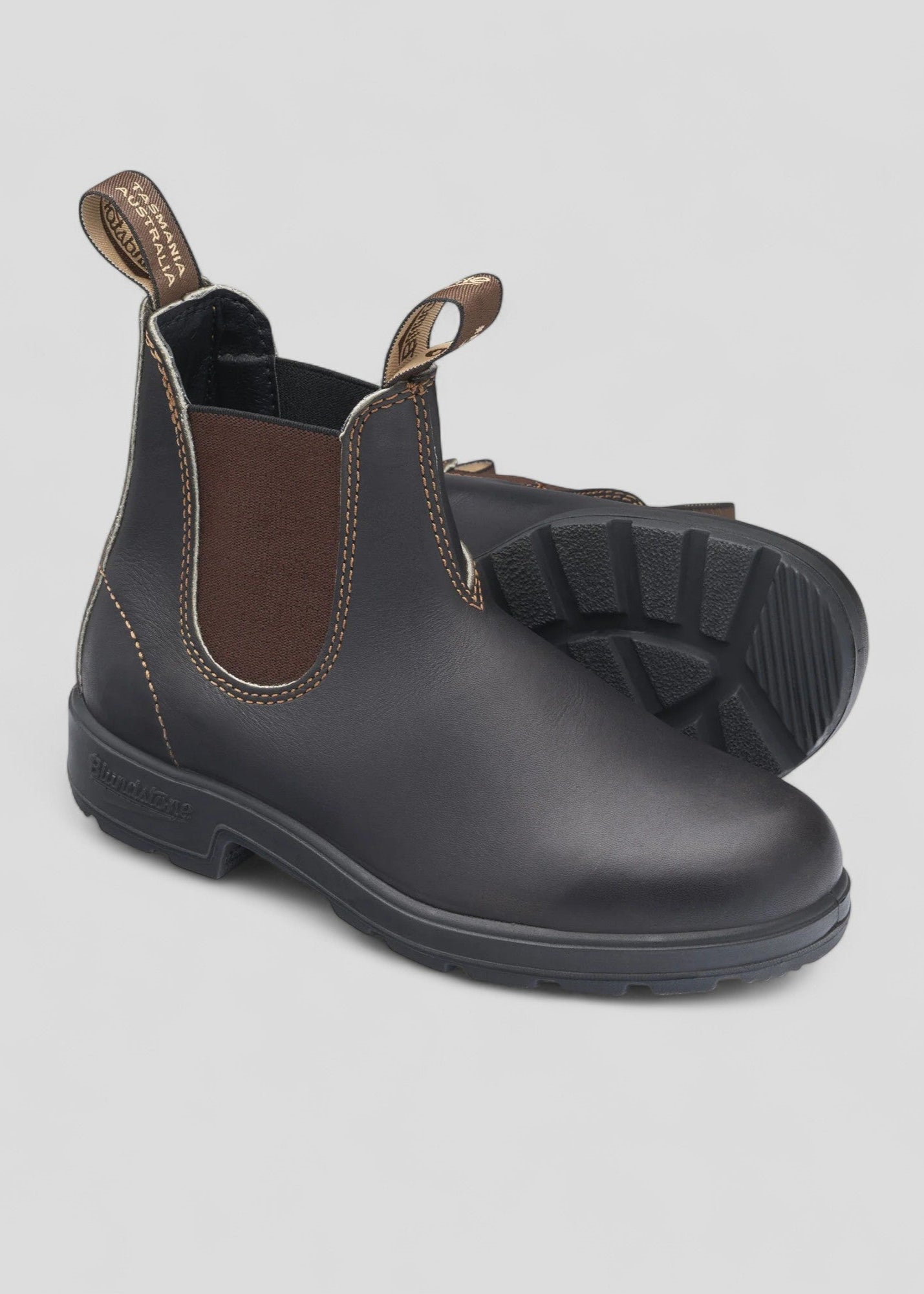 FW25-500 STOUT BROWN LEATHER  COL BROWN