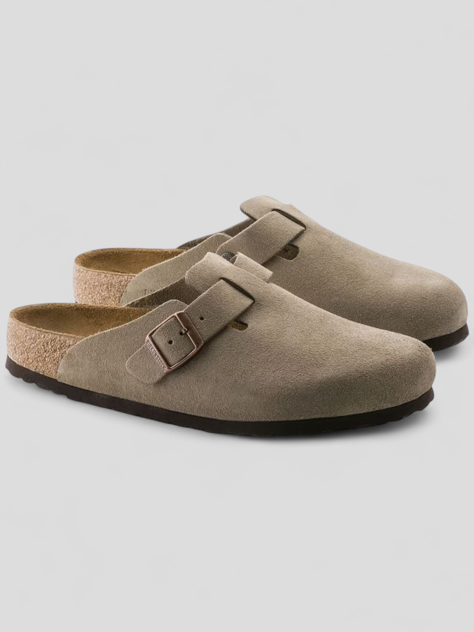 AI/FW25-0560773 BOSTON SFB TAUPE SUEDE LEATHER