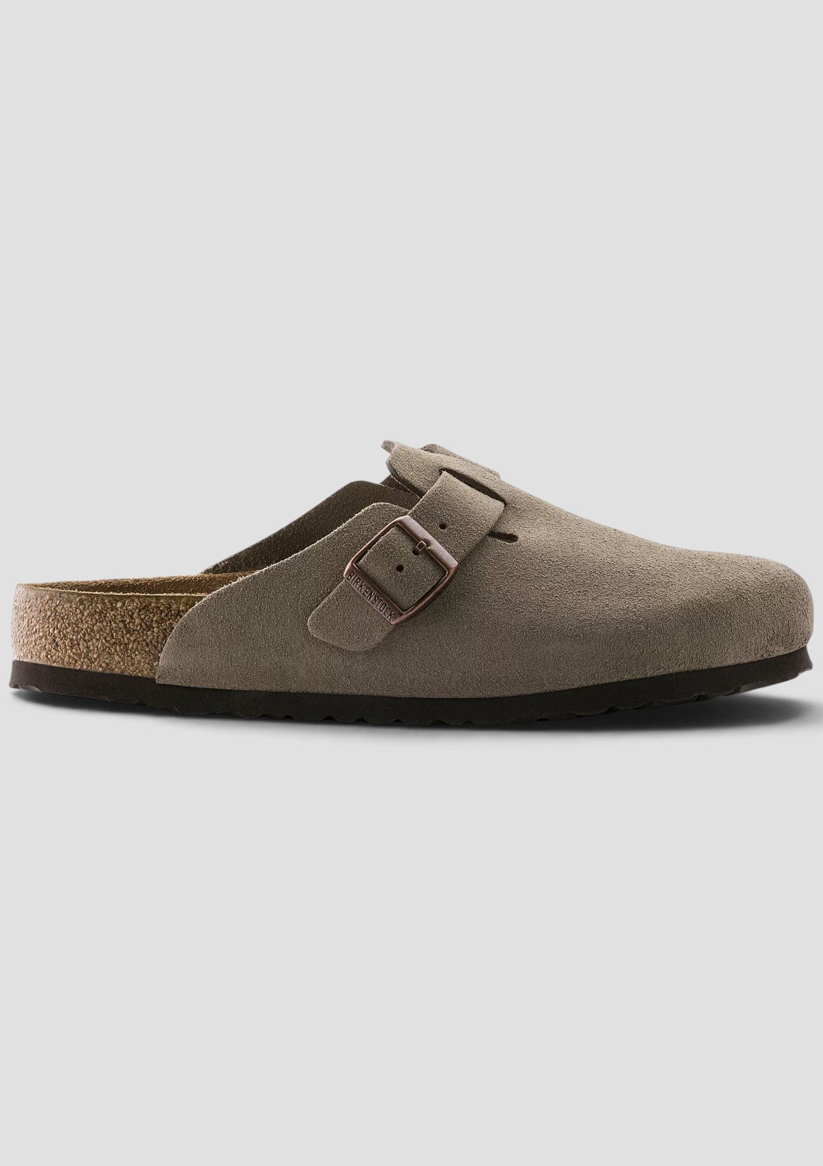 0560773 BOSTON SFB TAUPE SUEDE LEATHER