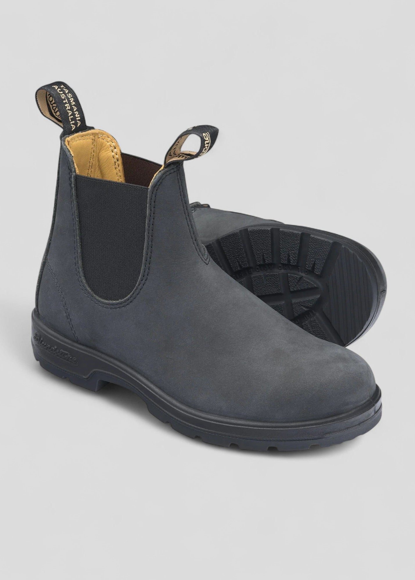 FW25-587 RUSTIC BLACK LEATHER  UOMO