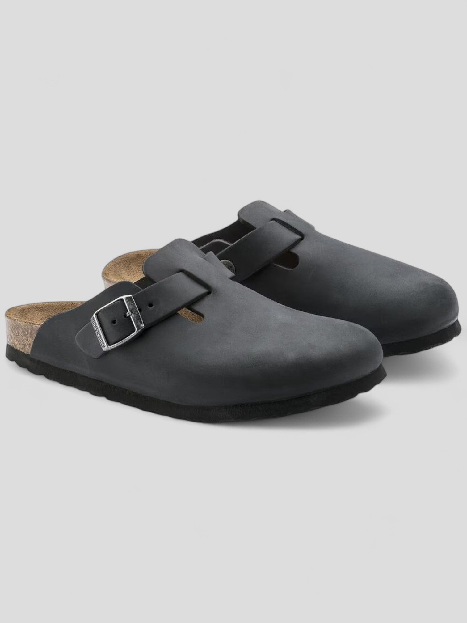 AI/FW25-059463  BOSTON BLACK OILED LEATHER UNISEX